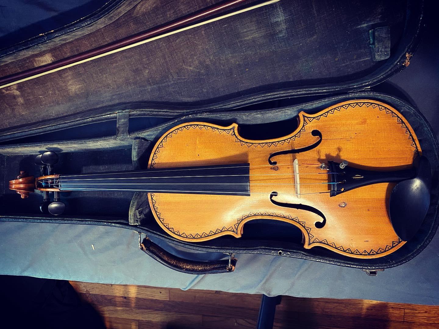 Just bought my first Violin yesterday...and out of curiosity, are the