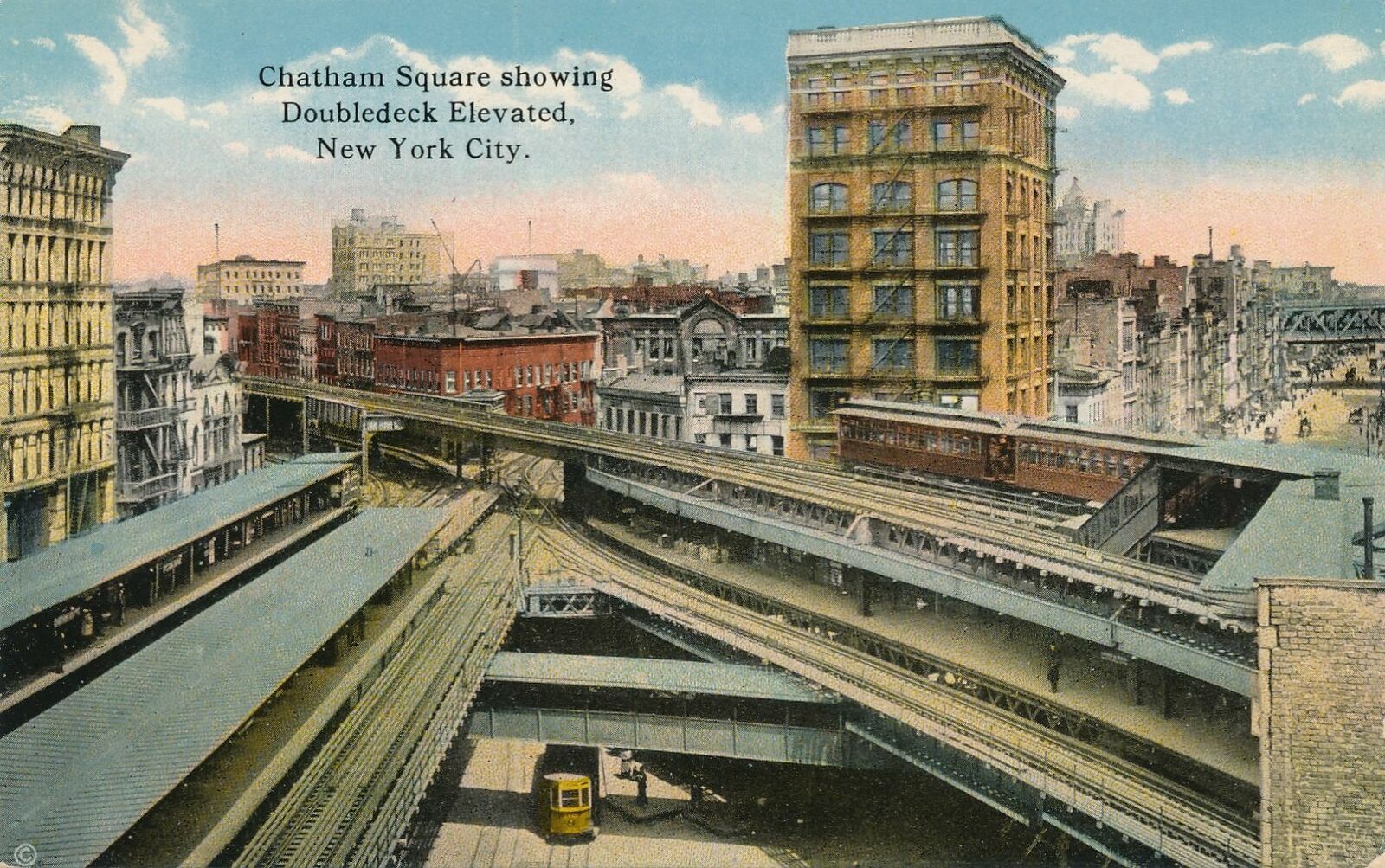 2nd and 3rd Ave El at Chatham Square r/nycrail