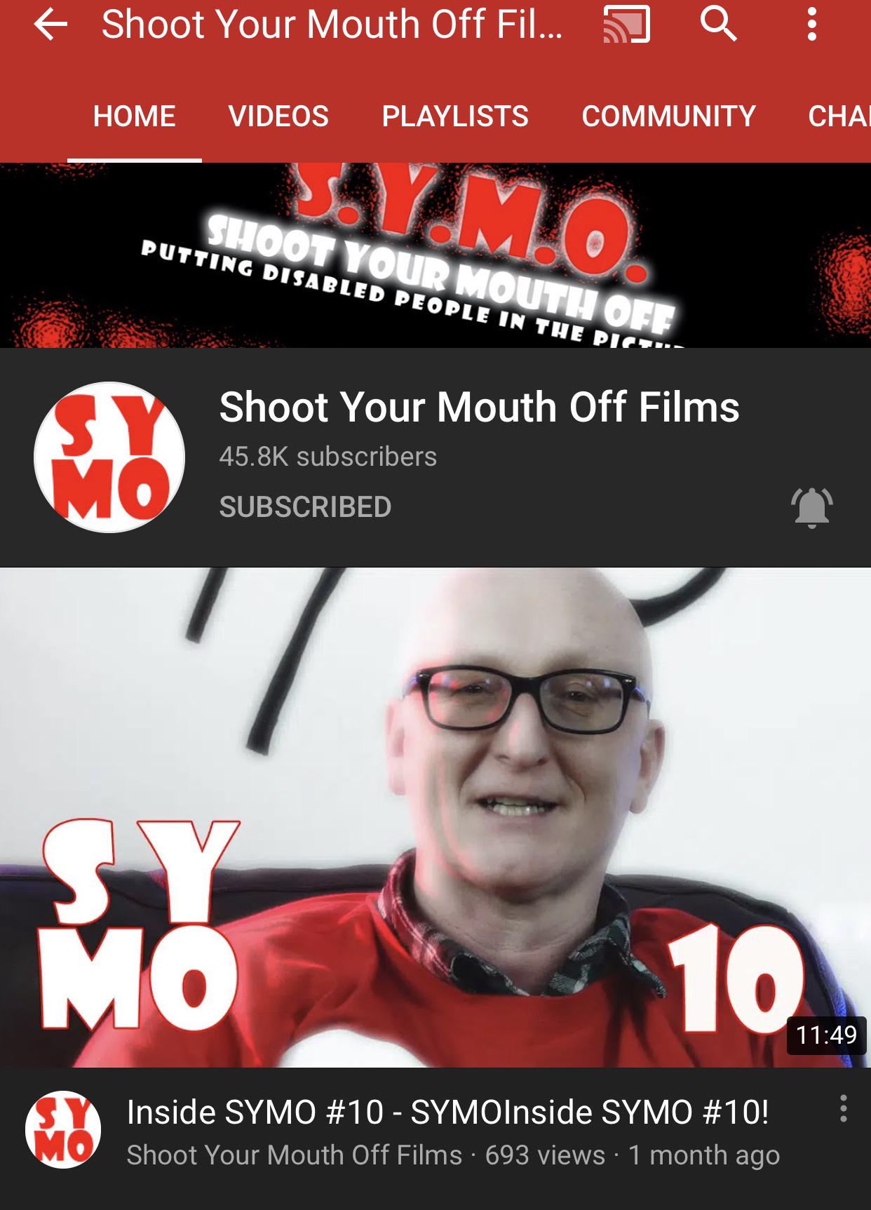 Shoot Your Mouth Off Films is a Studio that makes short films with