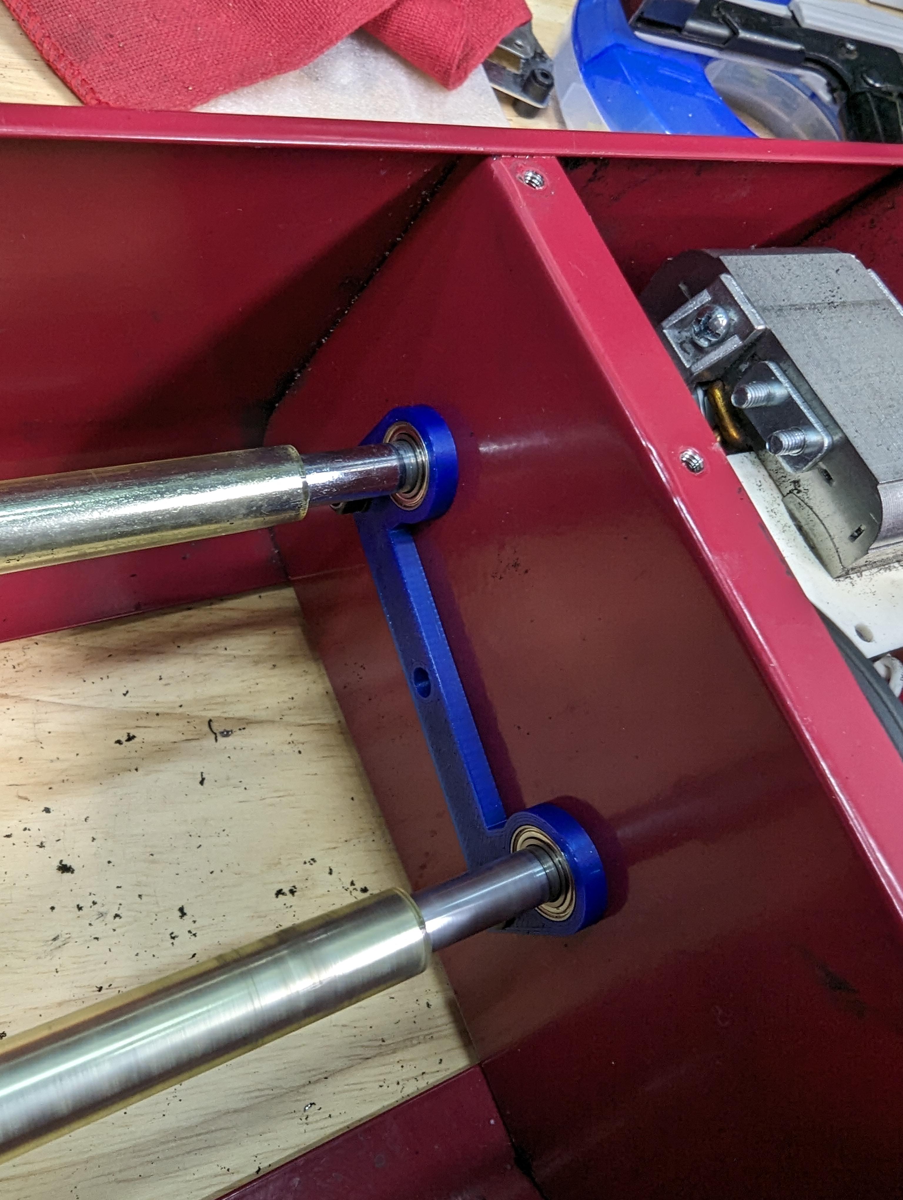 I just finished a full ball bearing conversion on my Harbor Freight