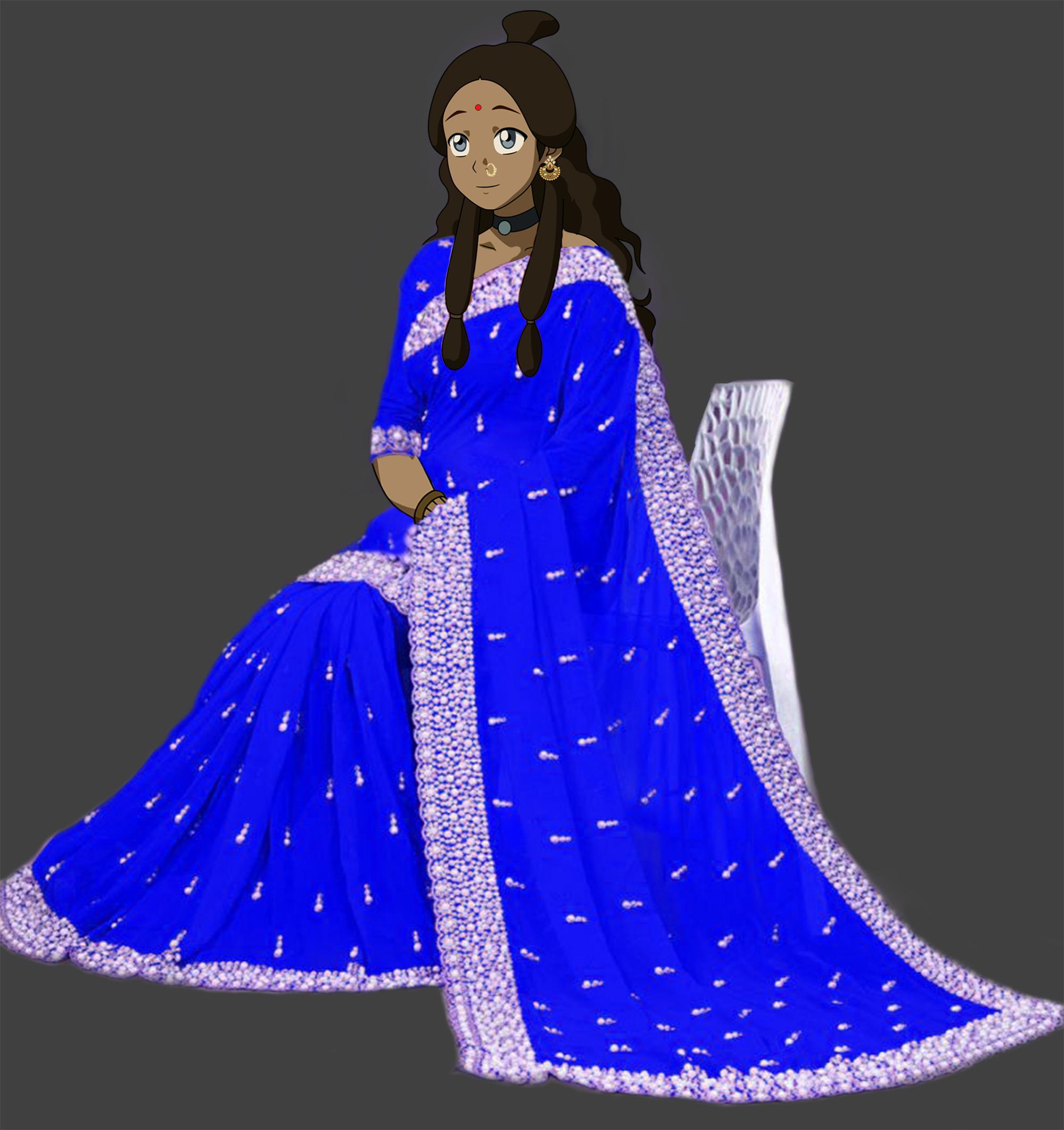 Katara in Indian clothing! r/TheLastAirbender