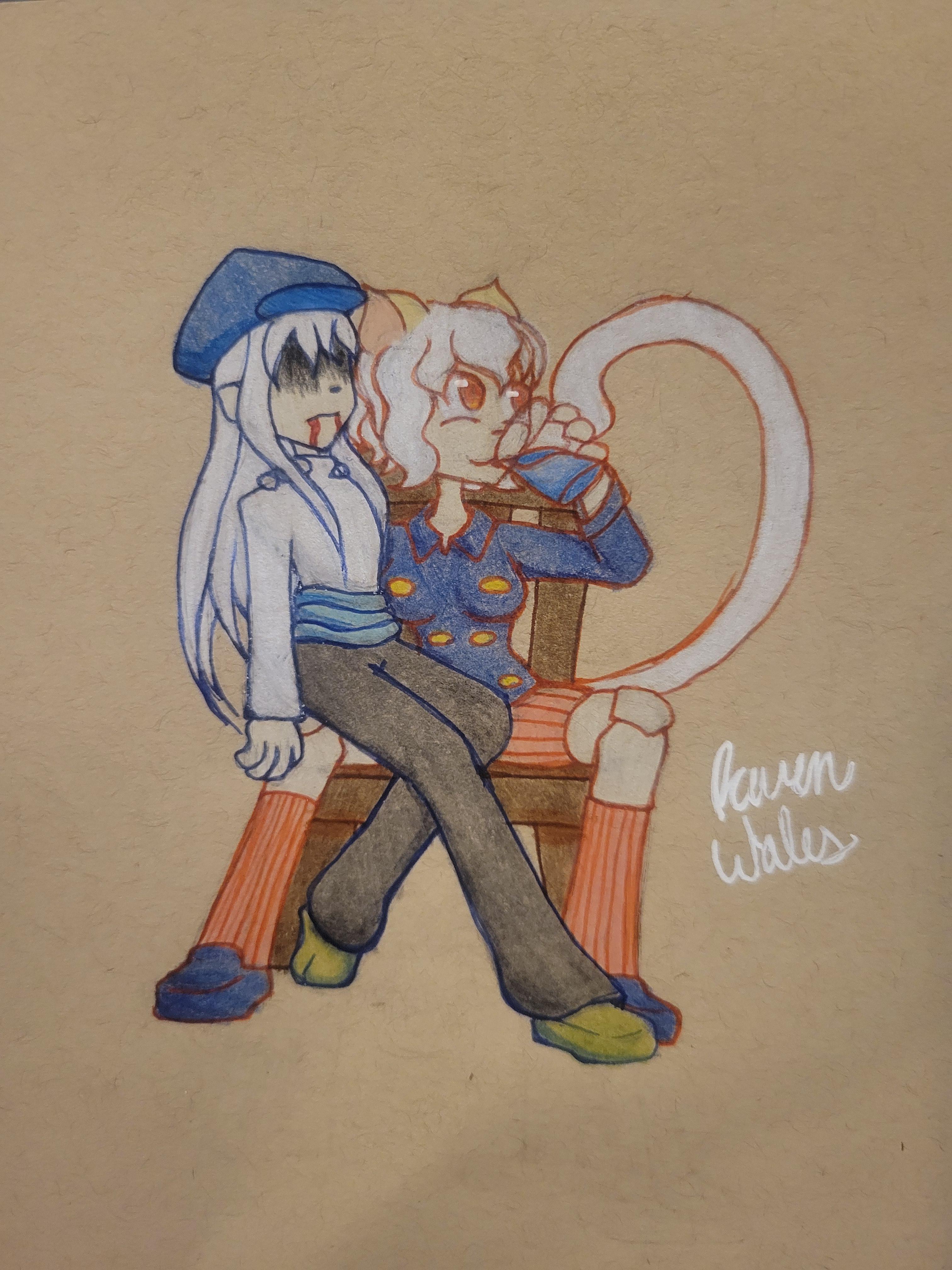 You know how ventriloquists will drink water when their puppet talks