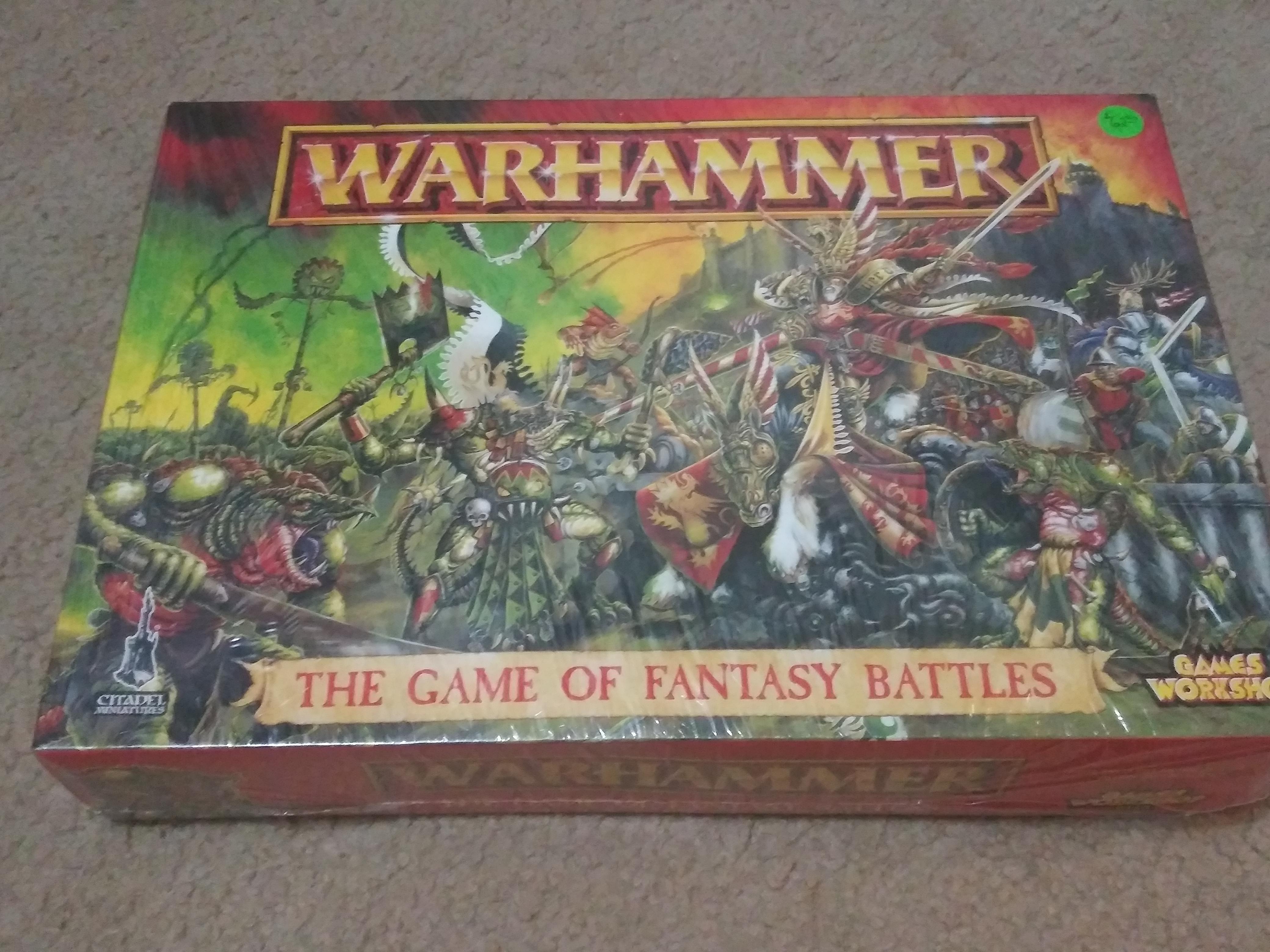 The original 1996 Warhammer 5e Box Bretonnia v. Lizardmen r/Warhammer