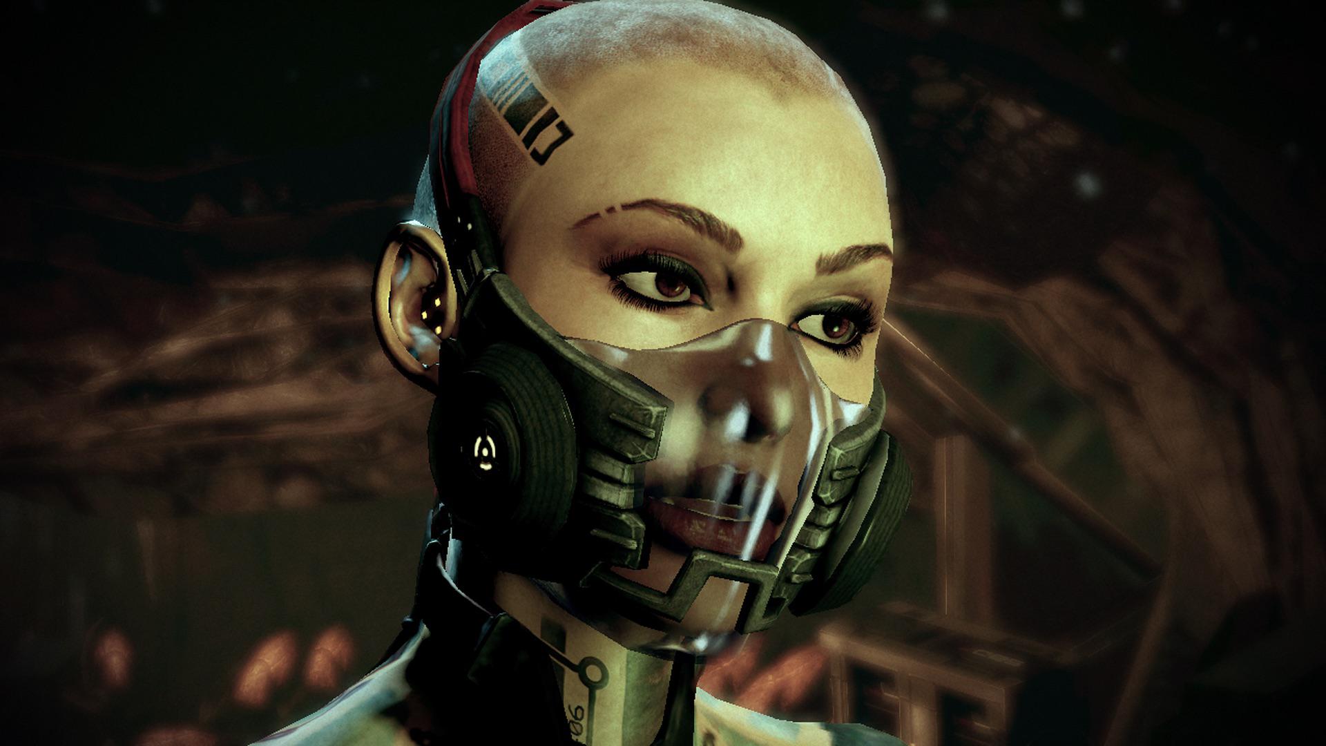 This mask Jack wears on the Collector Ghost Ship mission is dope. r