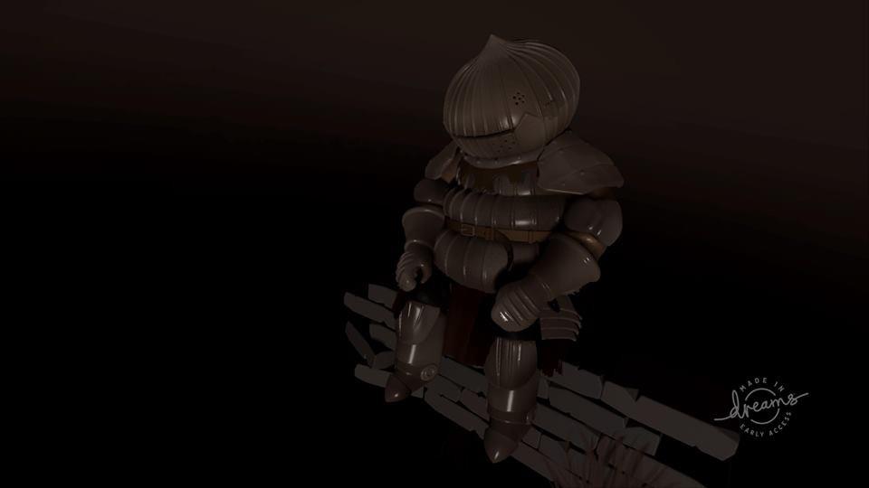 I made Siegmeyer of Catarina from DarkSouls! Hmmm... PS4Dreams