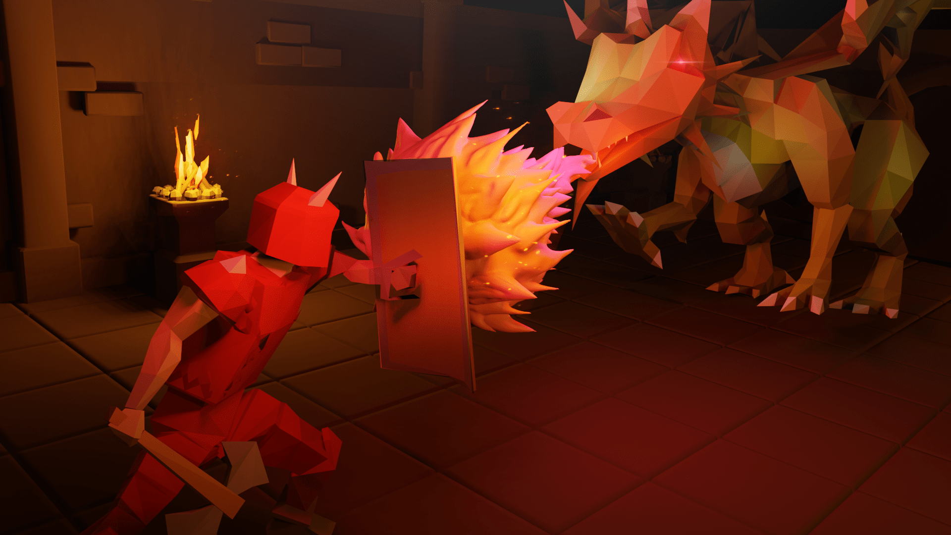 Another render... "How you feel when you face Elvarg for the first time" r/2007scape