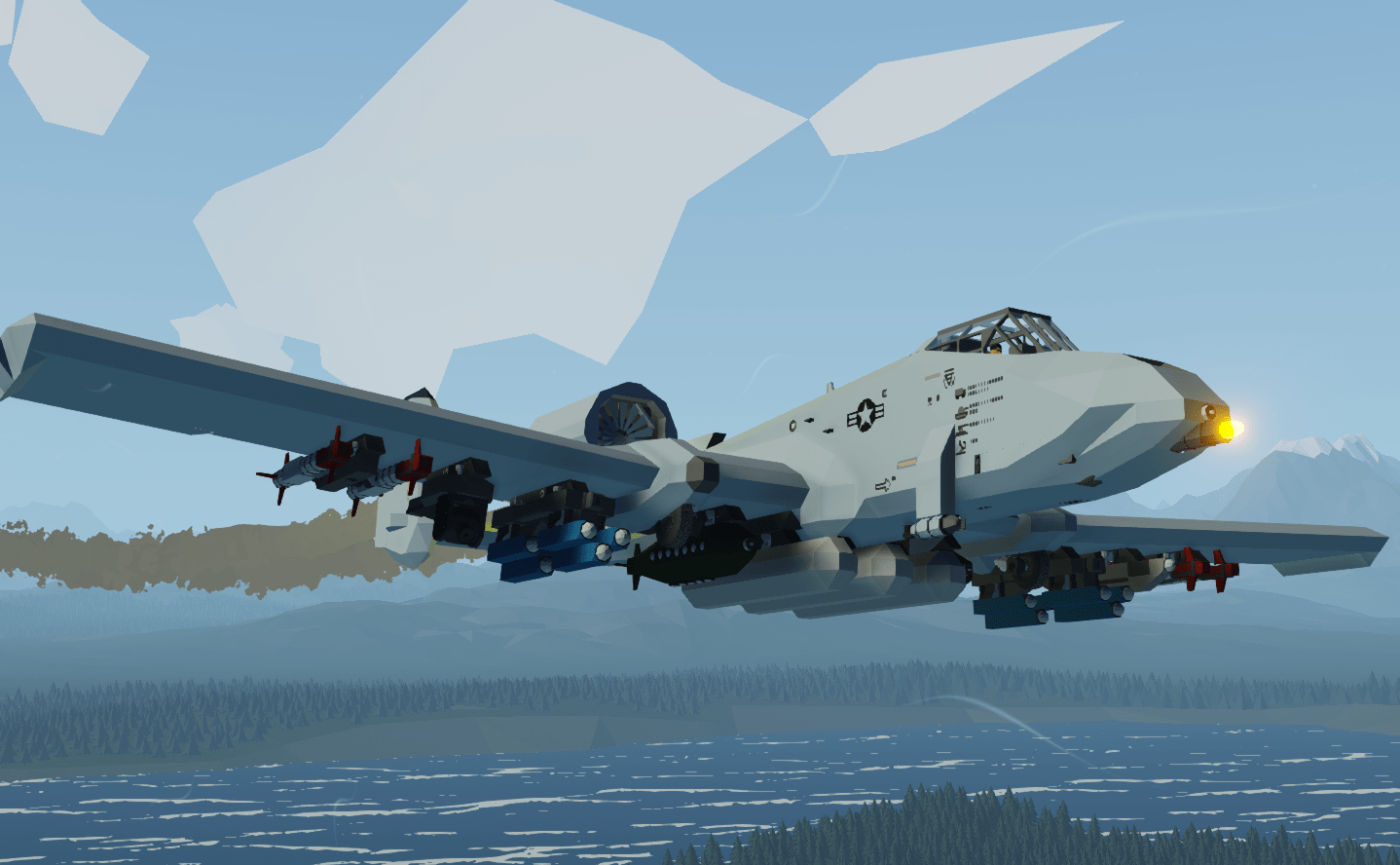 A10 'Warthog,' Fully Loaded Stormworks