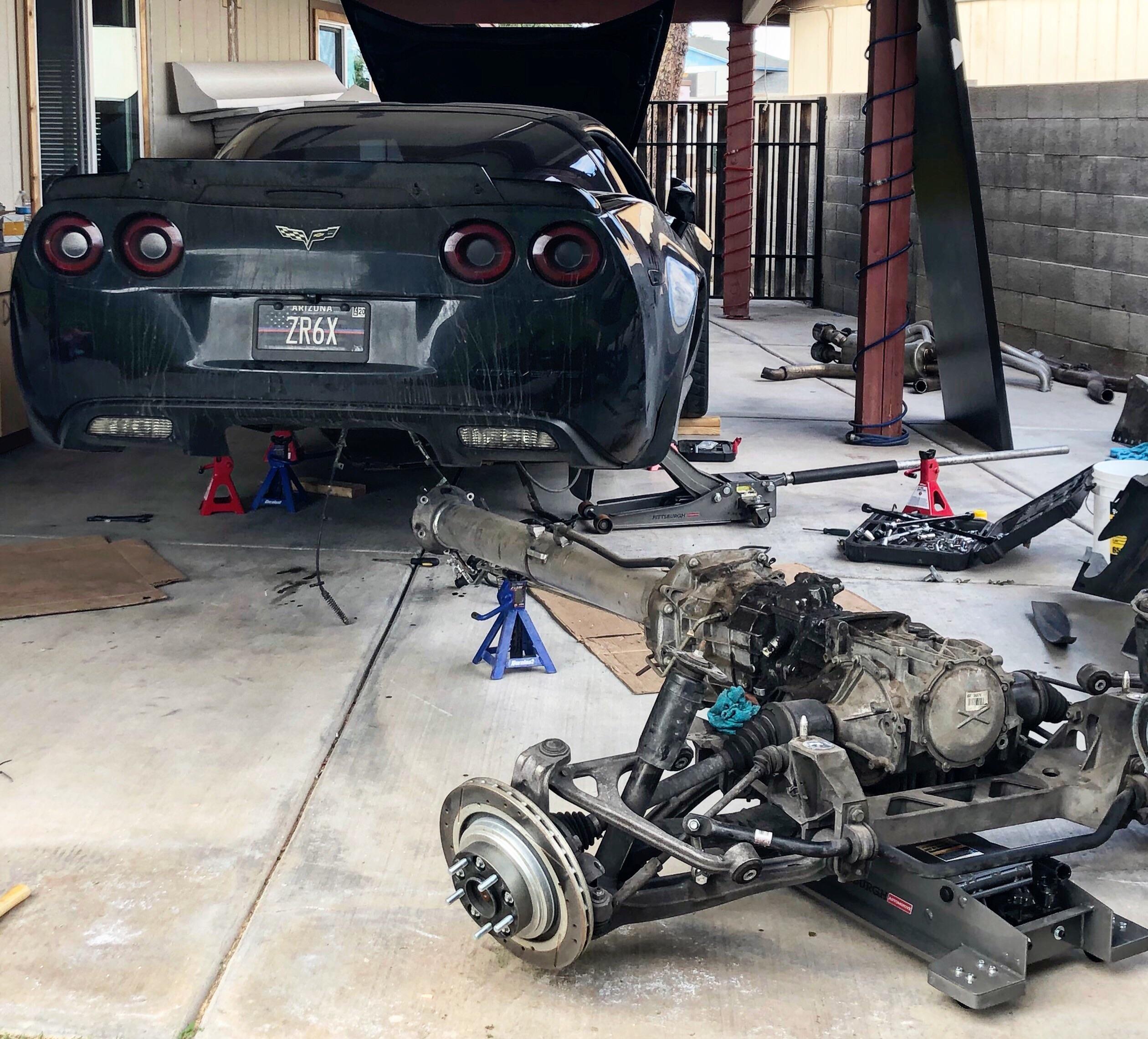 Clutch job is not as bad as I thought r/Corvette