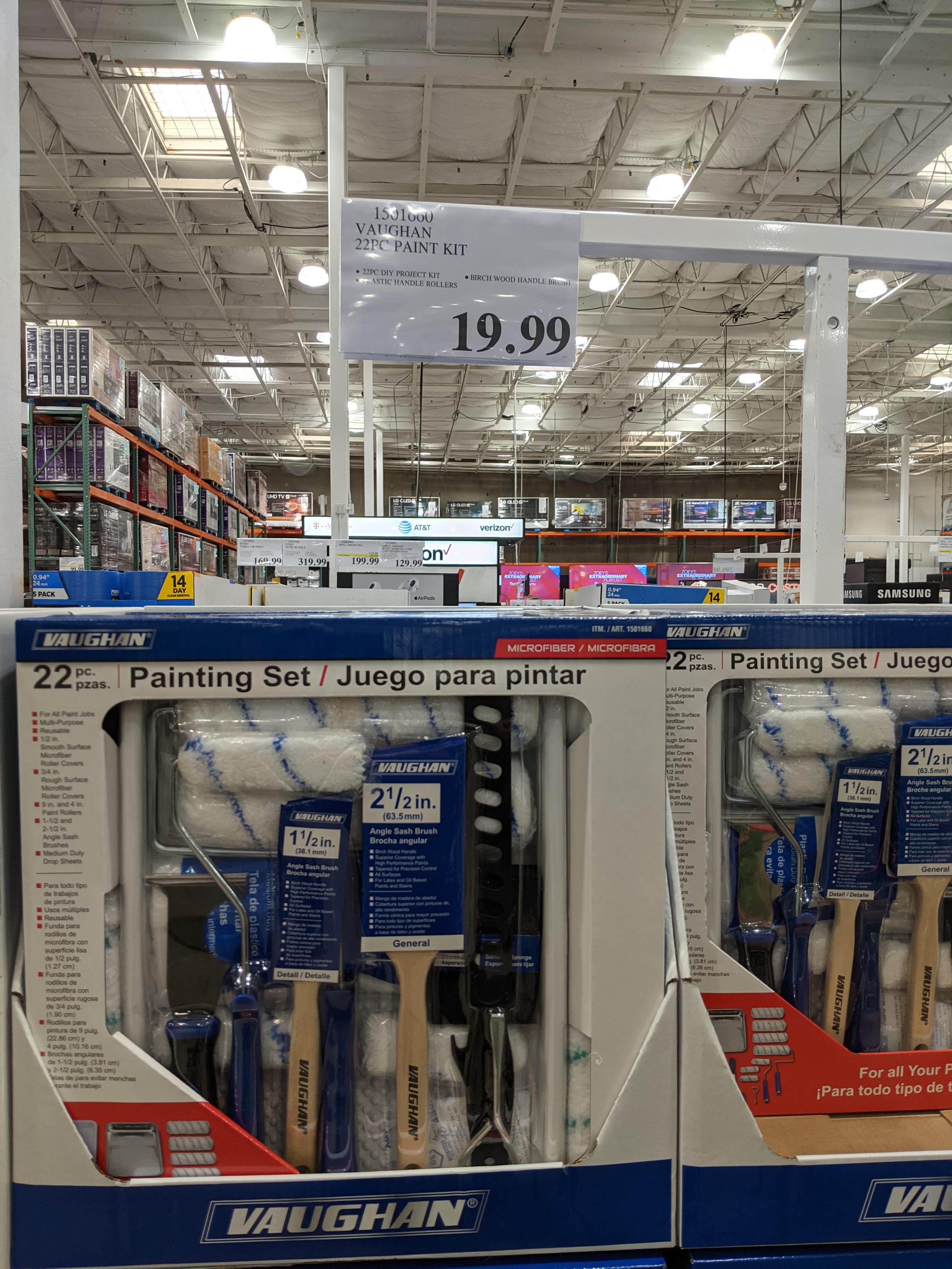 Neat painting set spotted at Kirkland, WA location today r/Costco