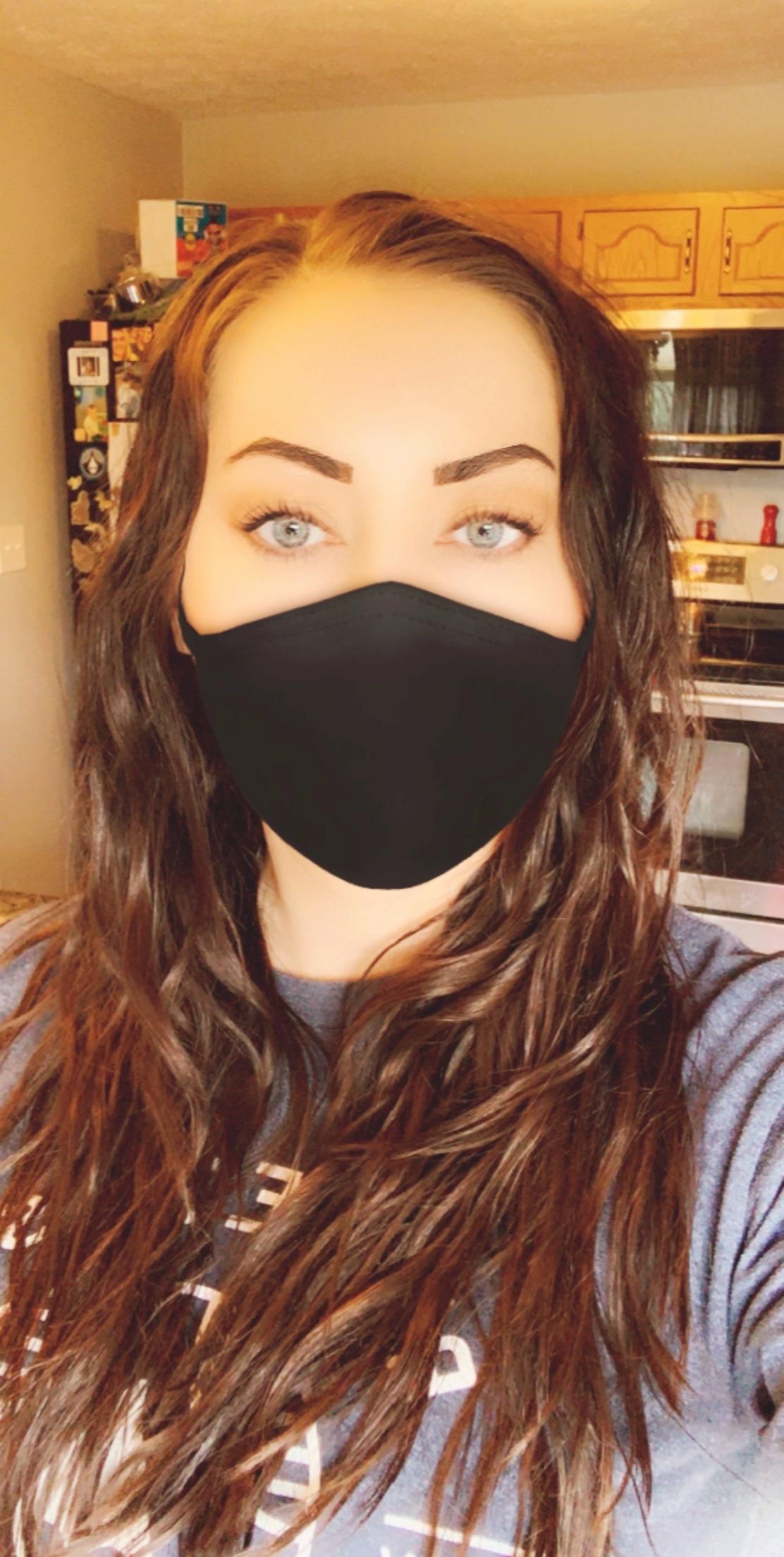 I straighten my hair every day, but tried the curly girl method for the