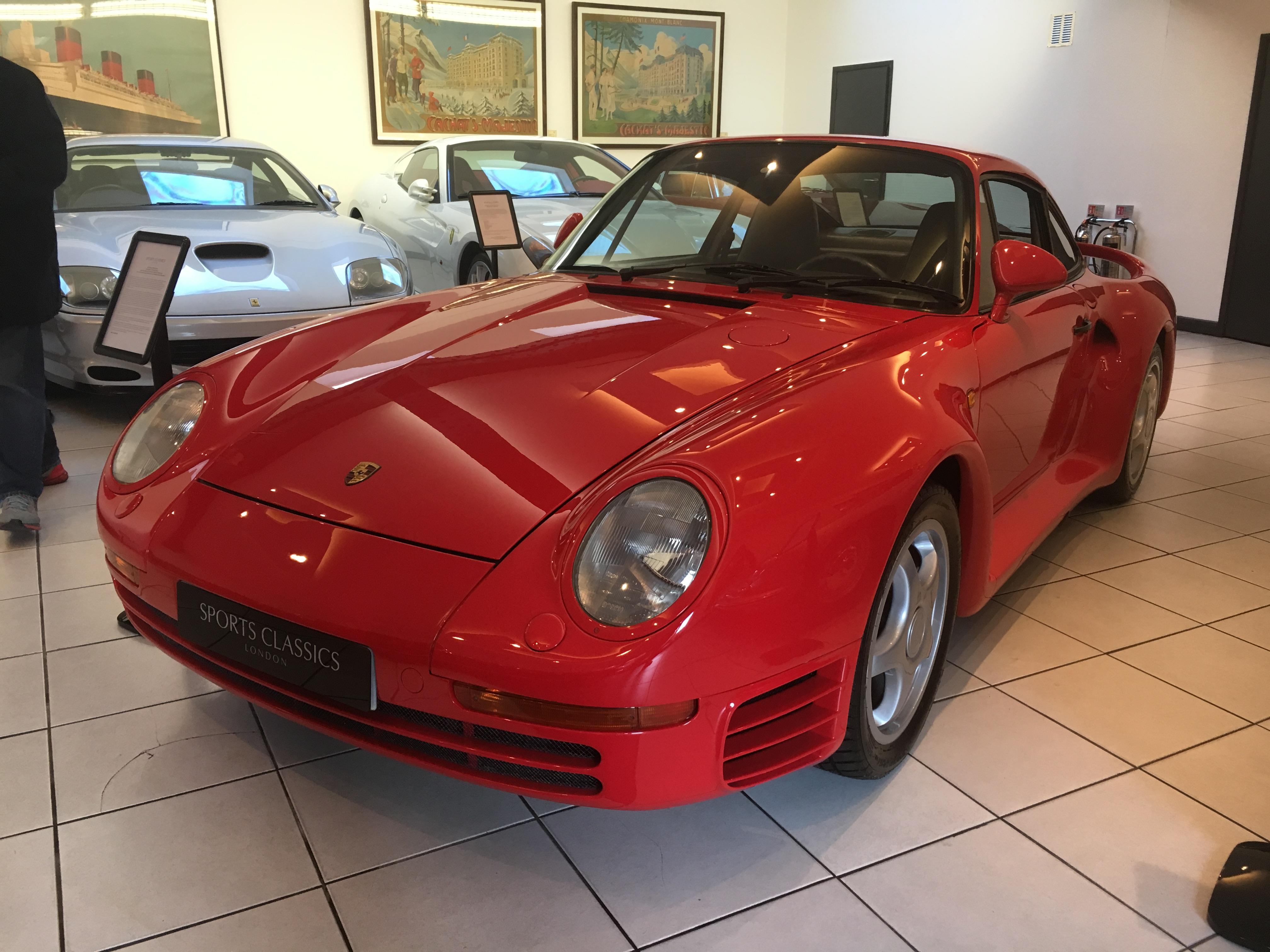 Spotted in a vintage sports car shop in london r/Porsche
