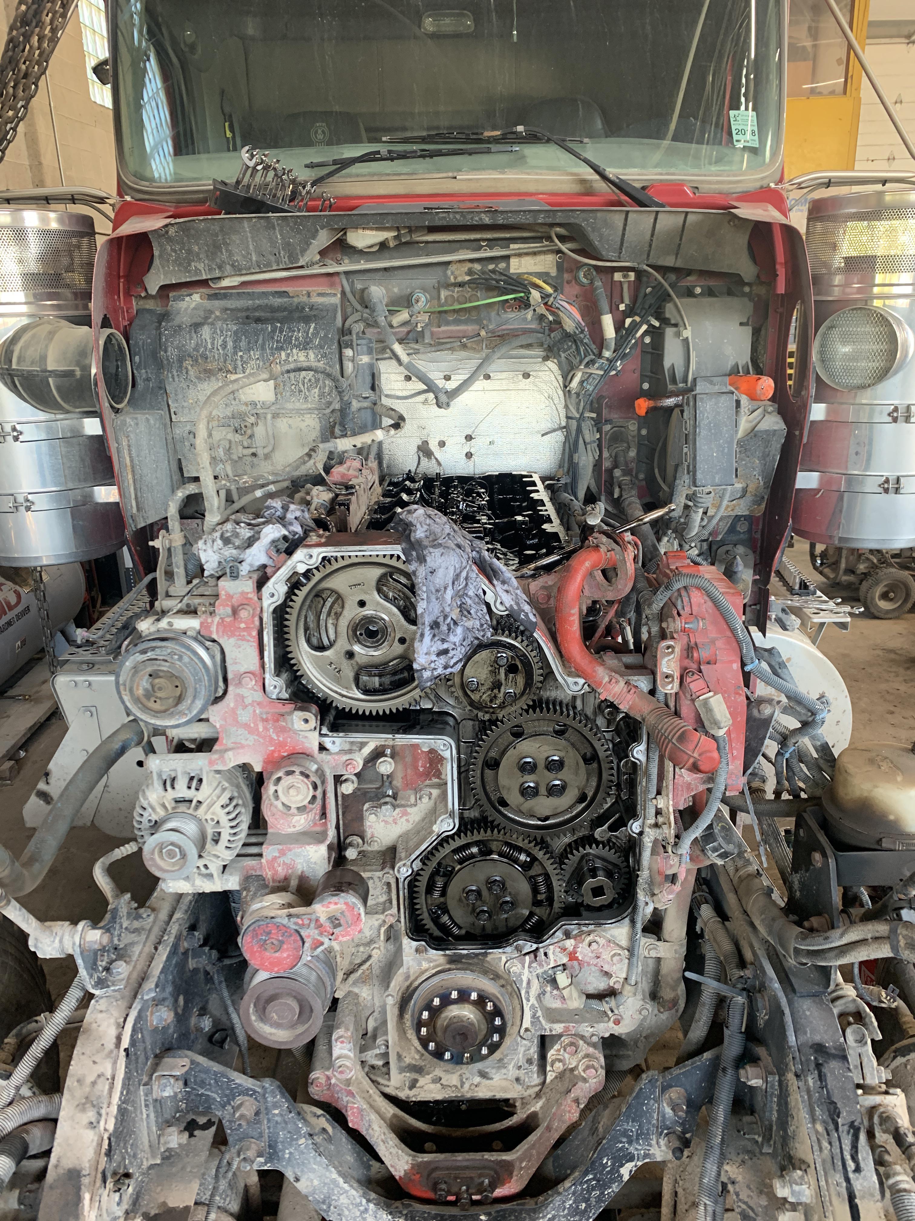 Plucking head to check for dropped liners r/Diesel