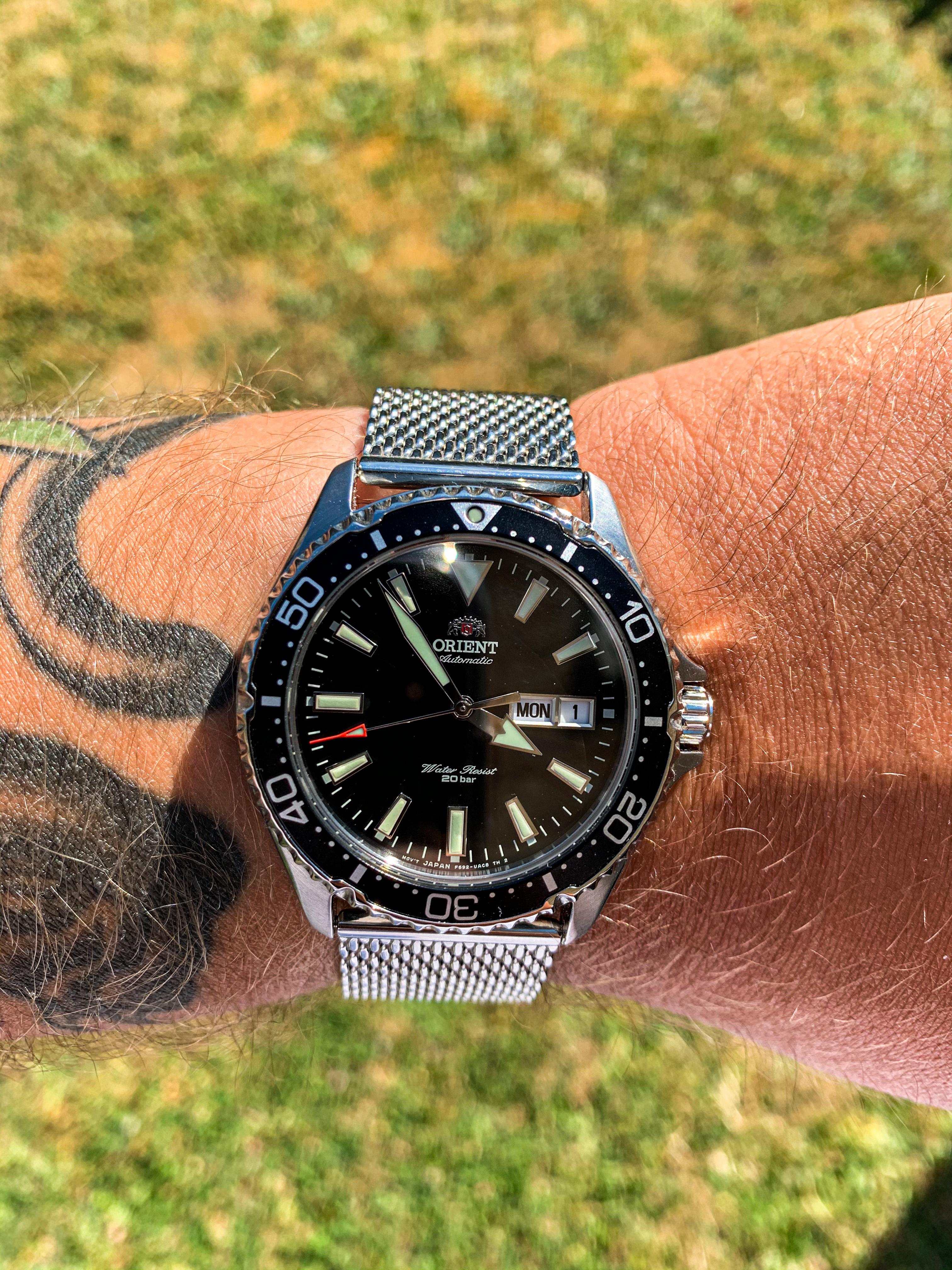 [Orient Kamasu] My First Automatic r/Watches