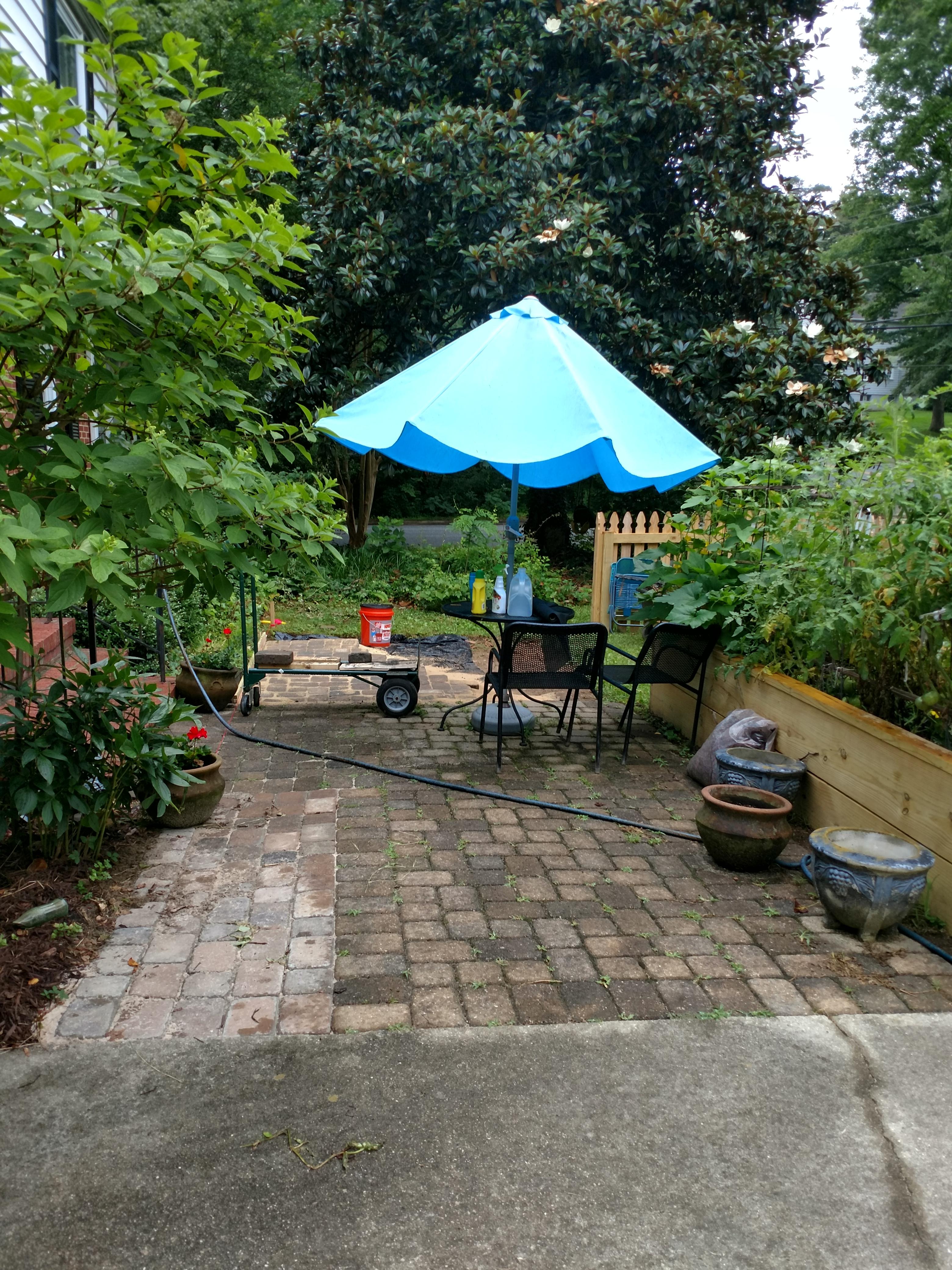 My raised bed, picket fence, kitchen garden r/gardening