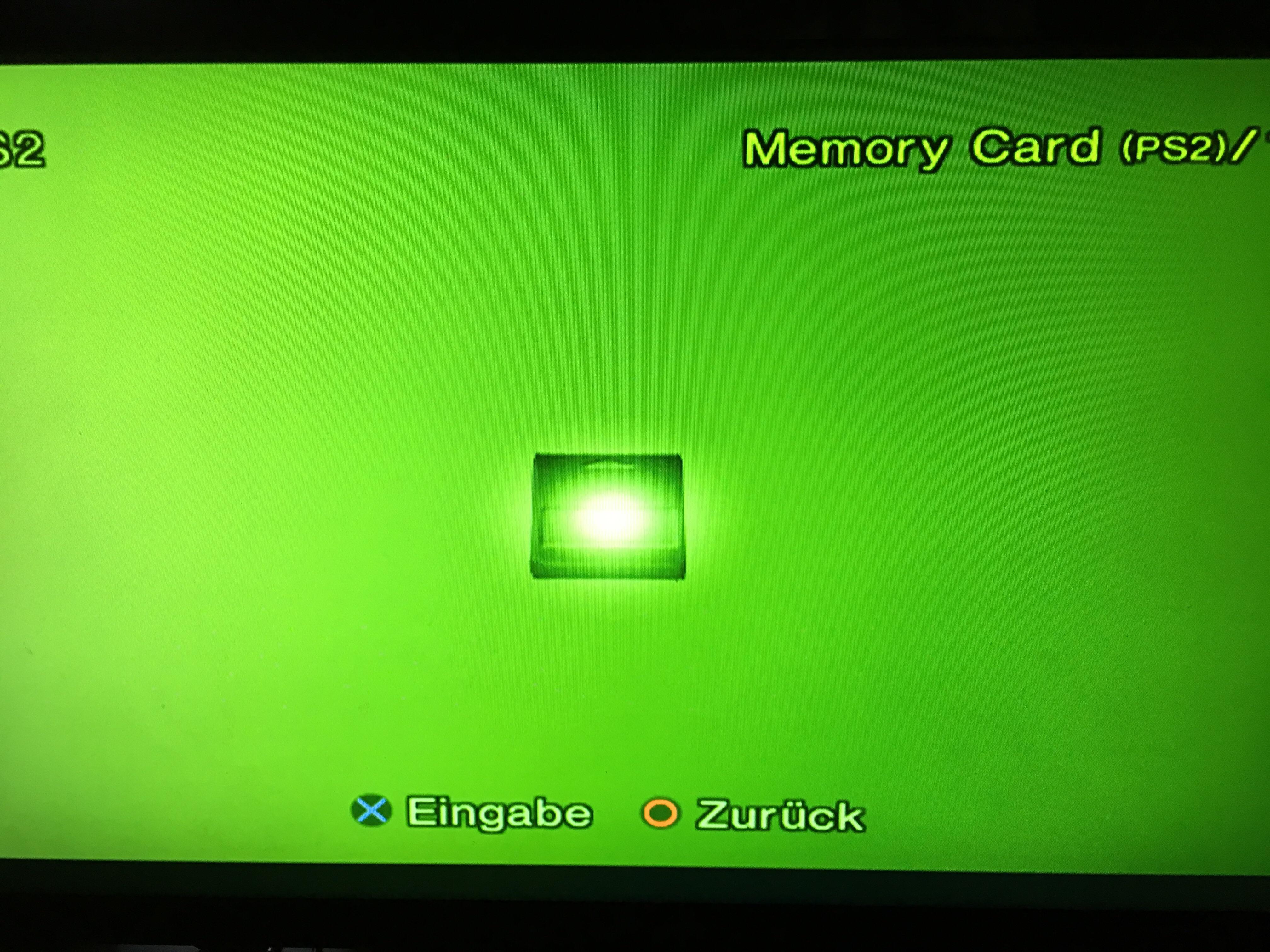 SCPH39004 connected to 1080p monitor via component to VGA adaptor