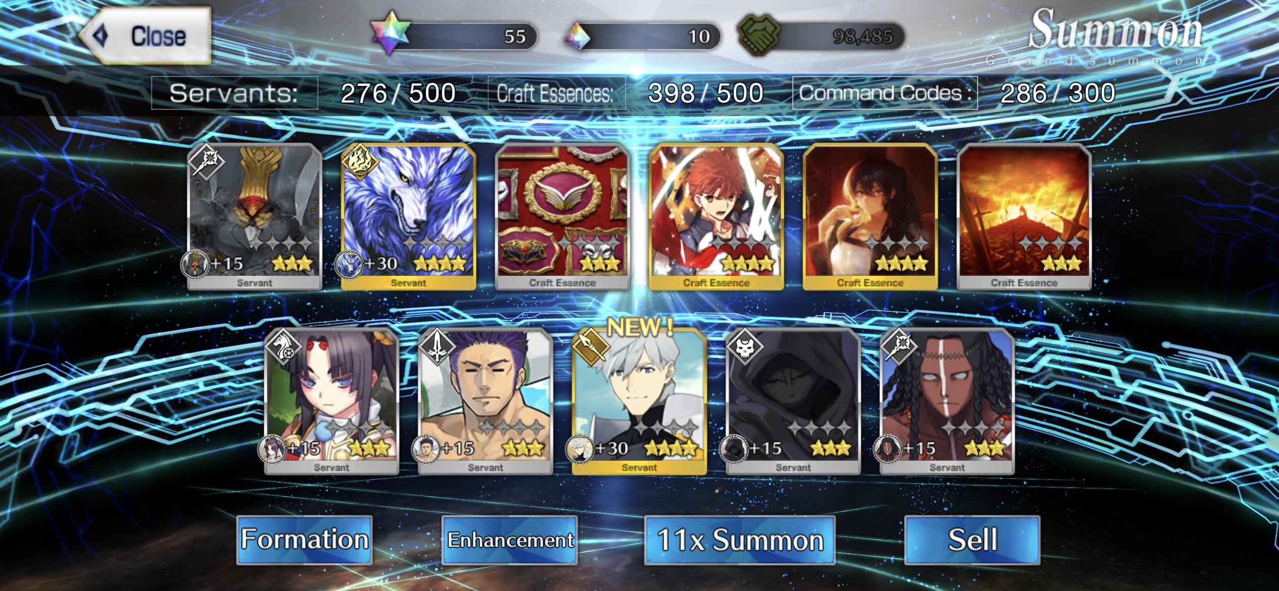 1st multi and eventually got melusine. Thank god it was all in one pack