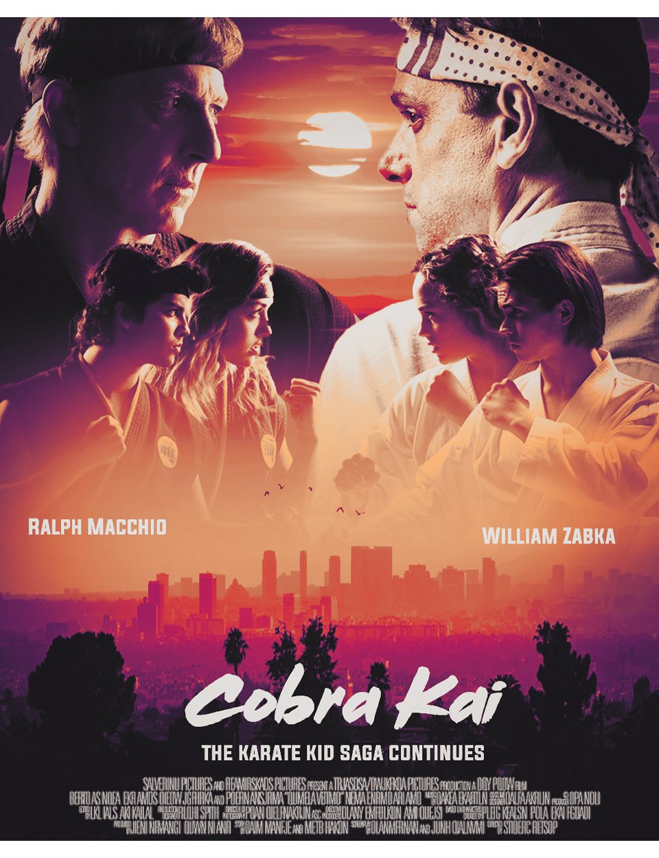 Cobra Kai Poster made Robby the same size lol r/cobrakai