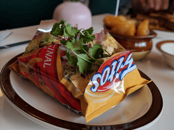 Why bother taking it out the bag? MeMe's Diner Brooklyn Frito Pie