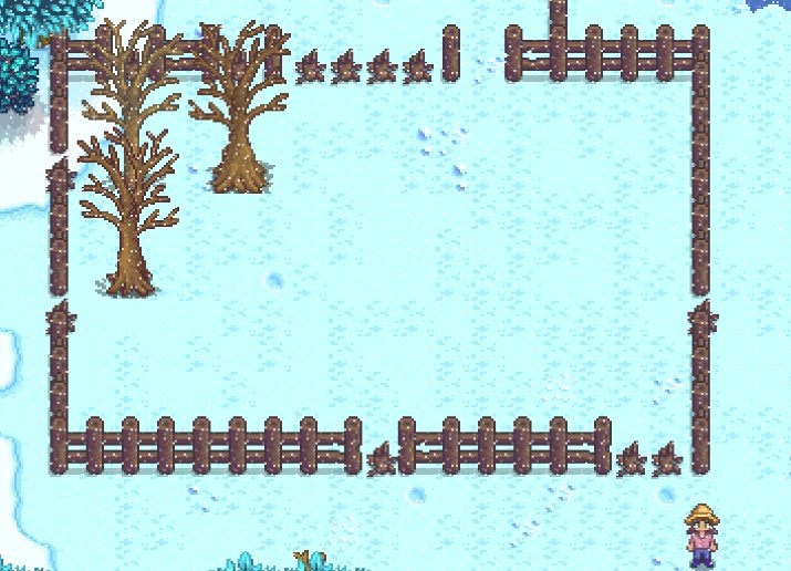 Elliott I repaired the fence! The fence r/StardewValley