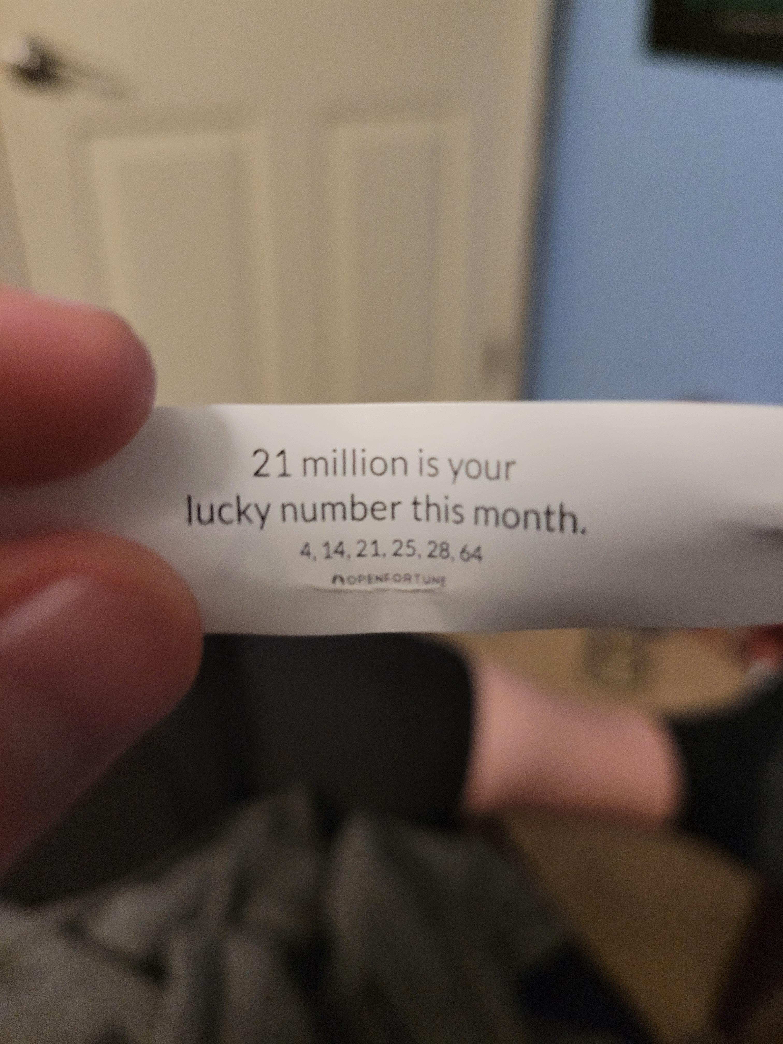 What happened to fortune cookies? r/oddlyspecific