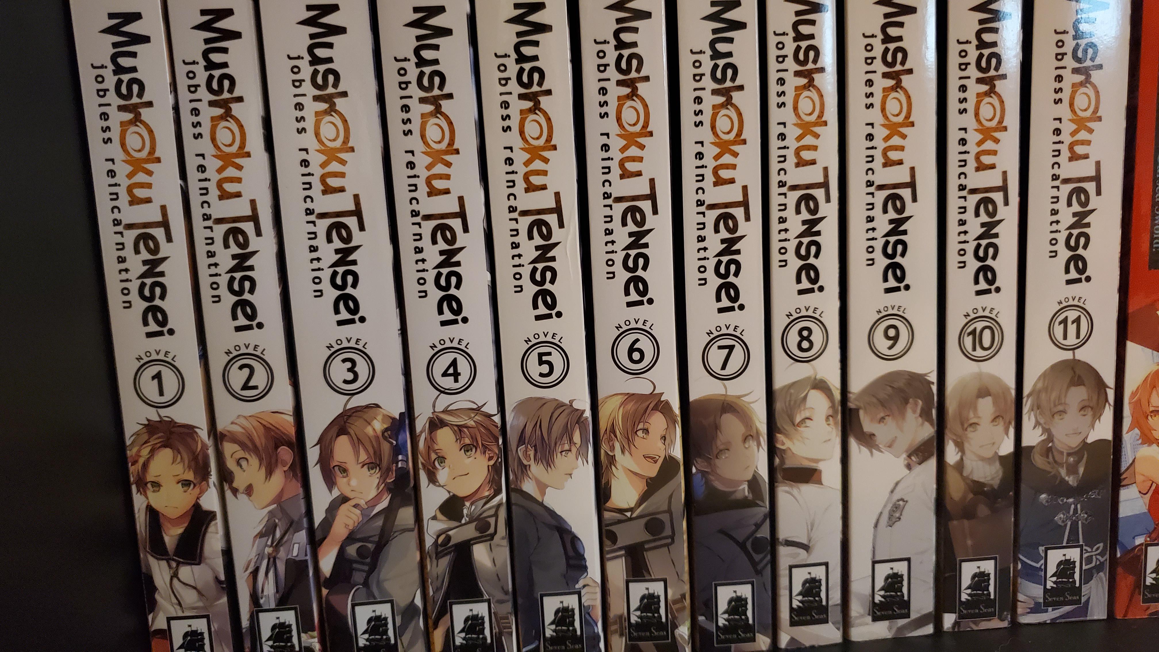Finally have all released volumes of Mushoku Tensei r/LightNovels