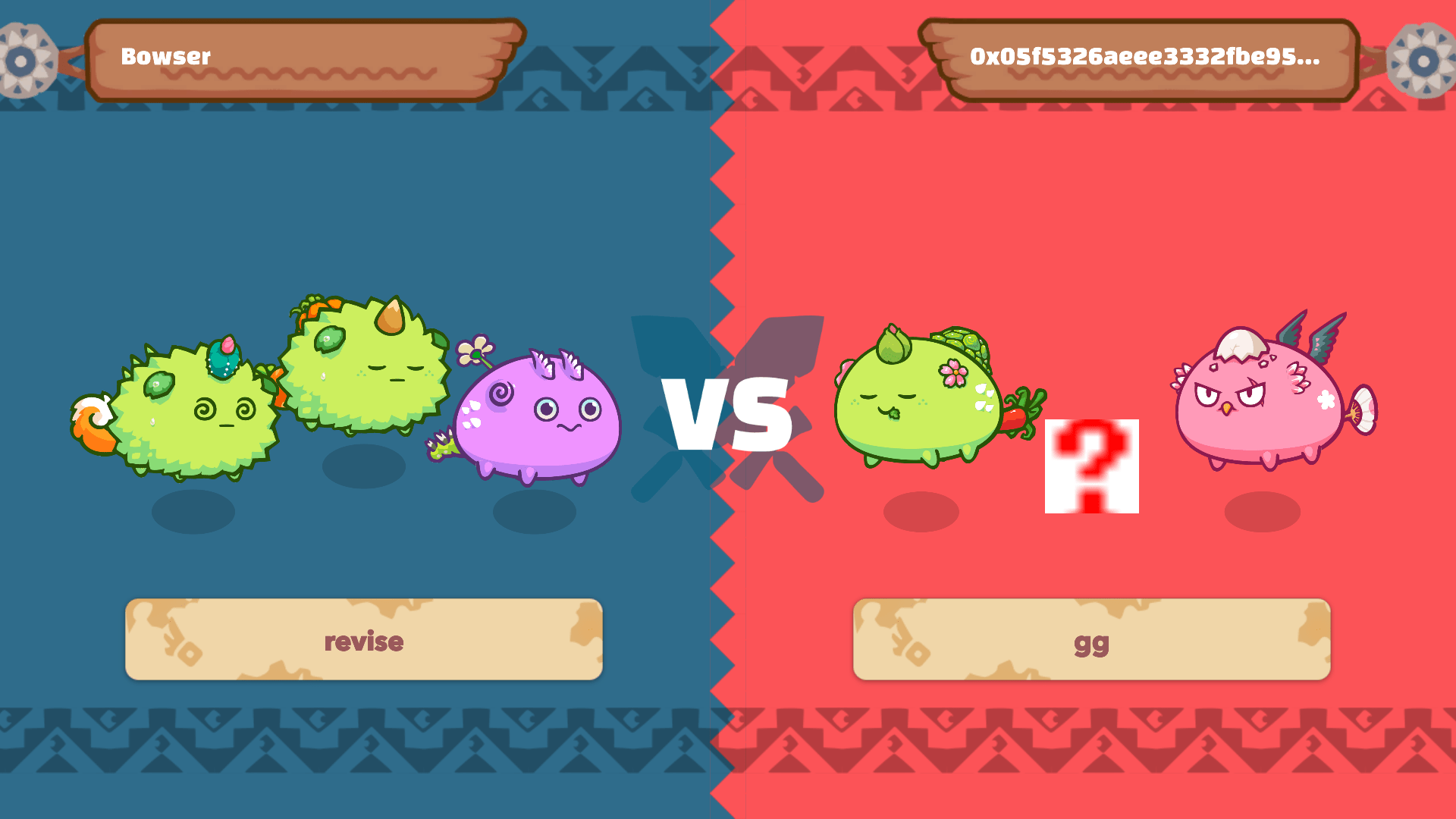 I had this error.. Super mystic axie? r/AxieInfinity