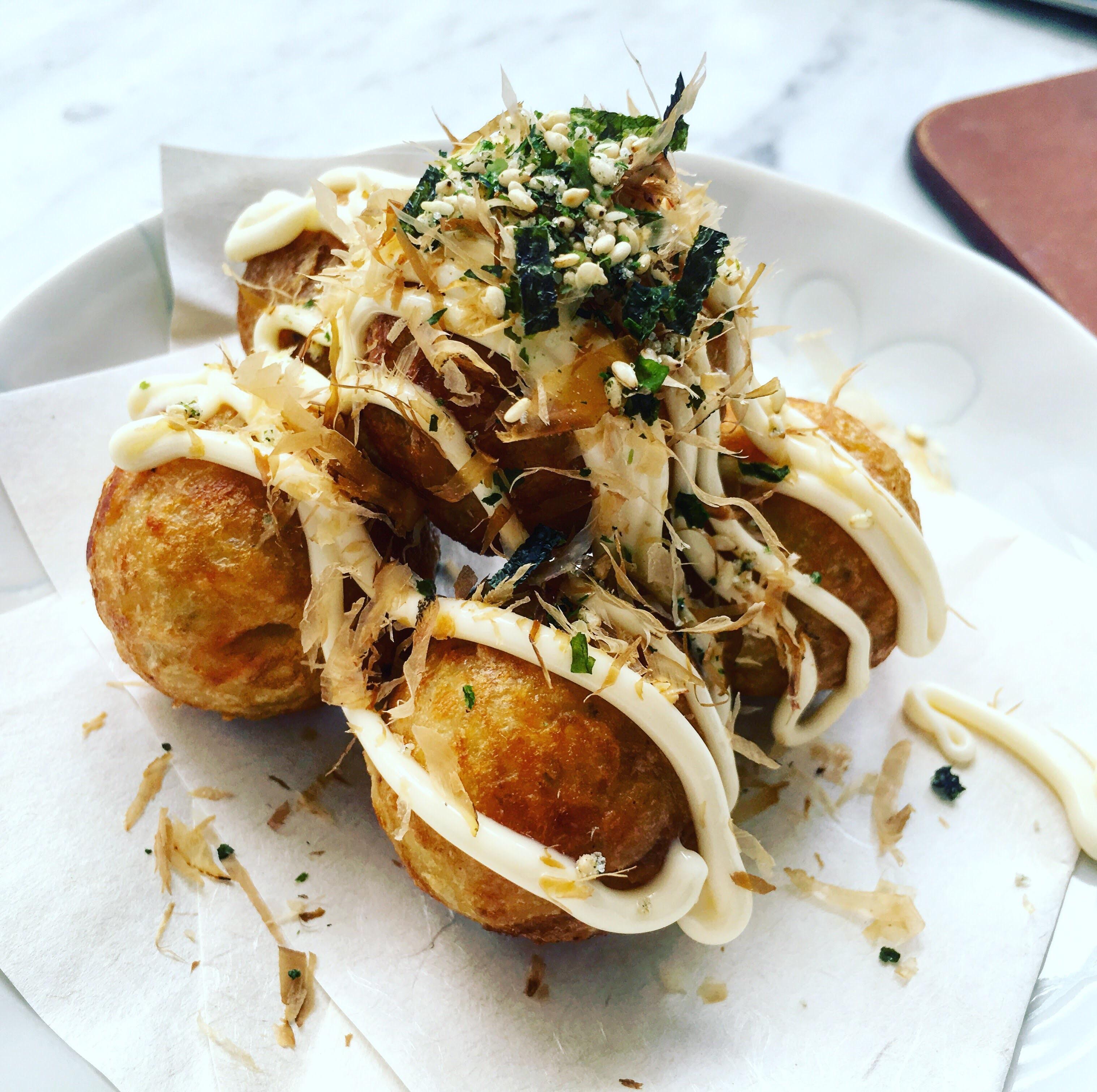 [Homemade] Takoyaki ball r/food