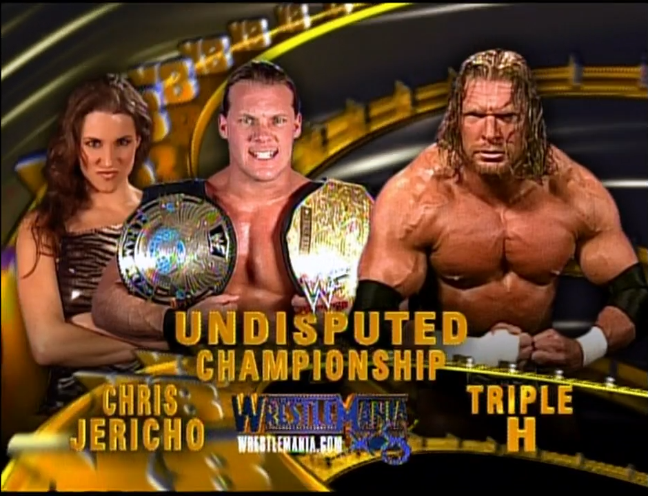 Chris Jericho vs. Triple H Wrestlemania 18 r/WWEMatchGraphics