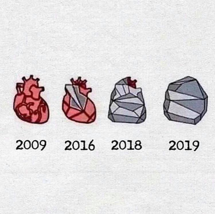 I cried a lot because of you. I laughed a lot because of you. I