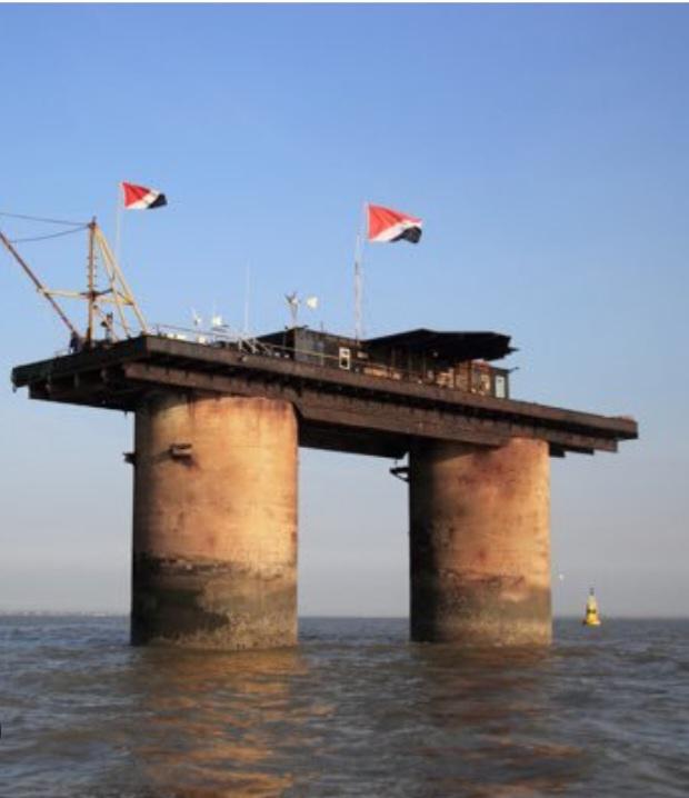 This is Sealand, the smallest country in the world! (according to their
