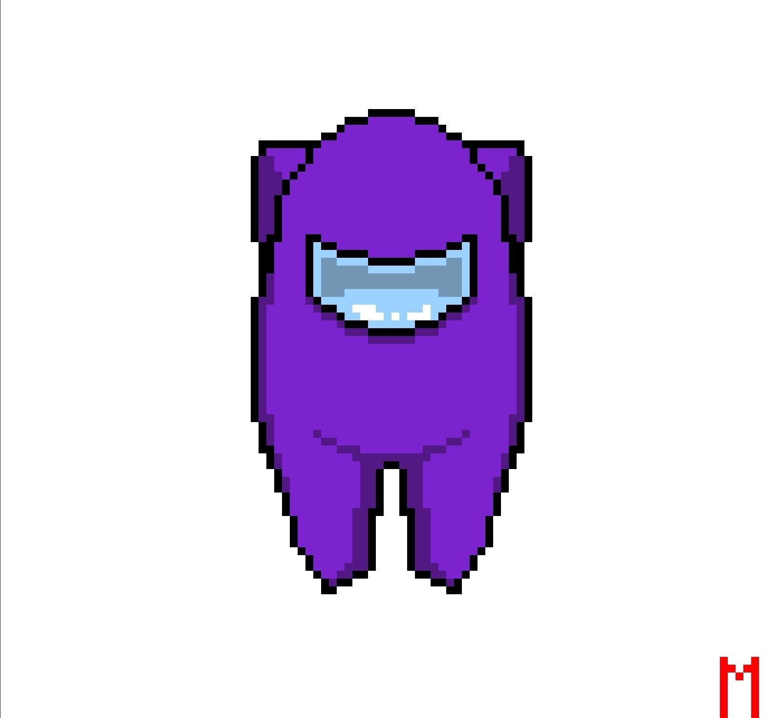 Among us! r/PixelArt