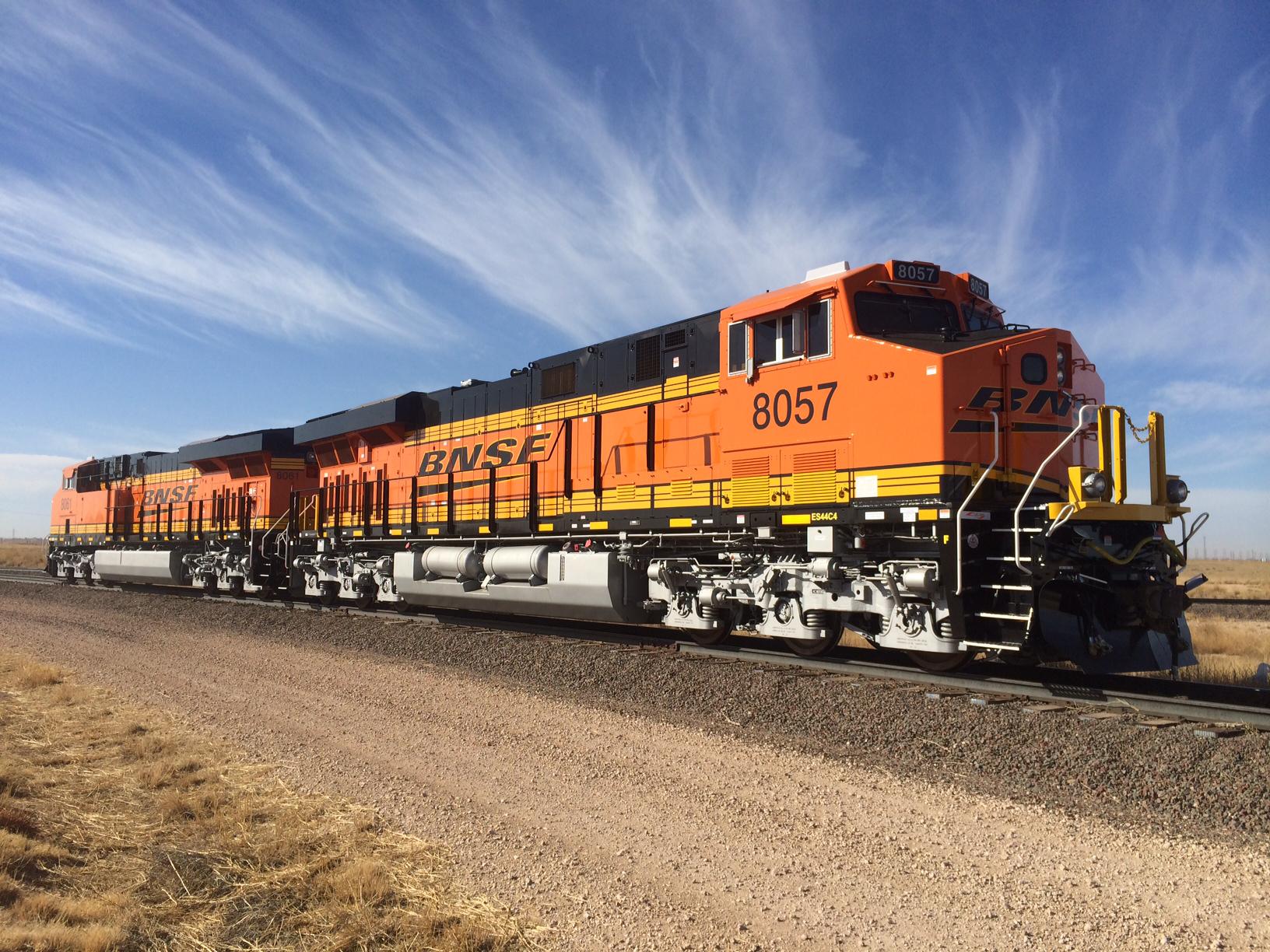 ITAP of two fresh BNSF locomotives in Texas : r/itookapicture