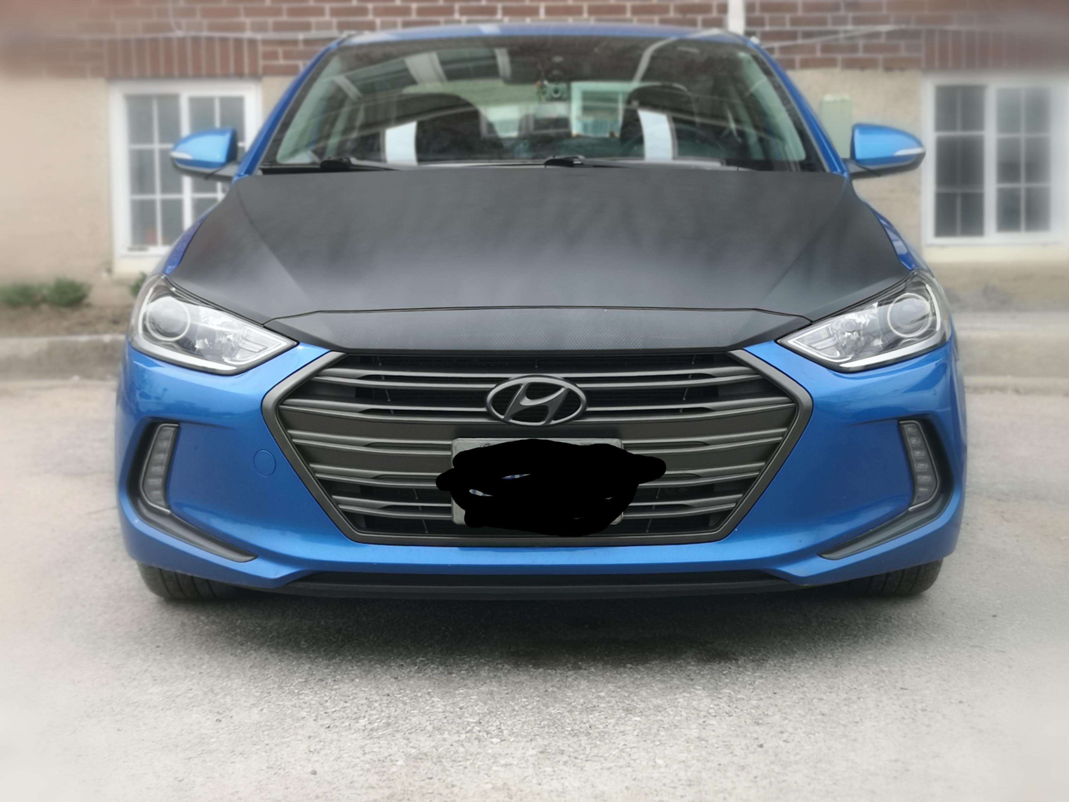 2017 Elantra paint job with blacked out grill r/Hyundai