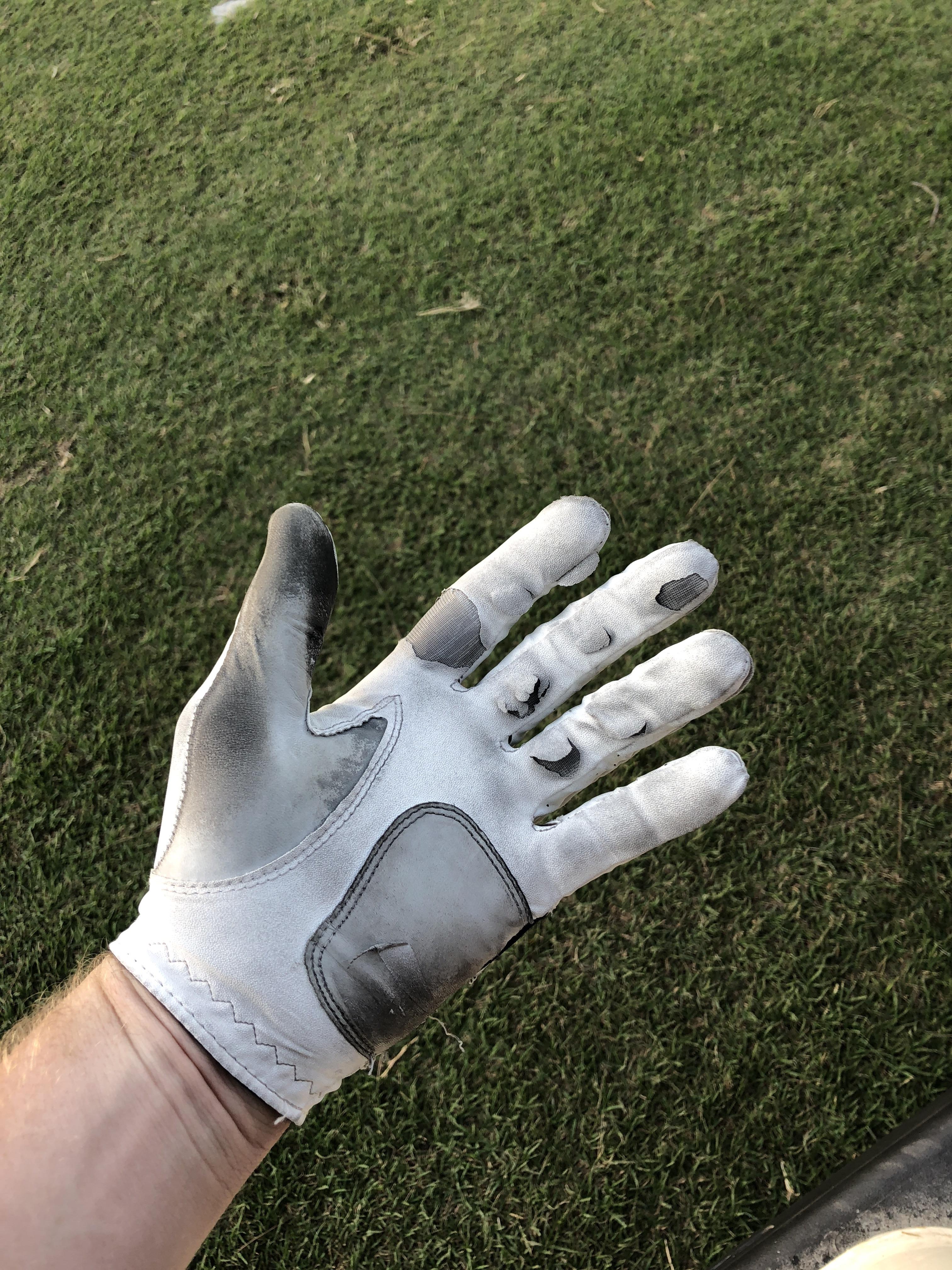 Glove this is about one month of use. r/golf