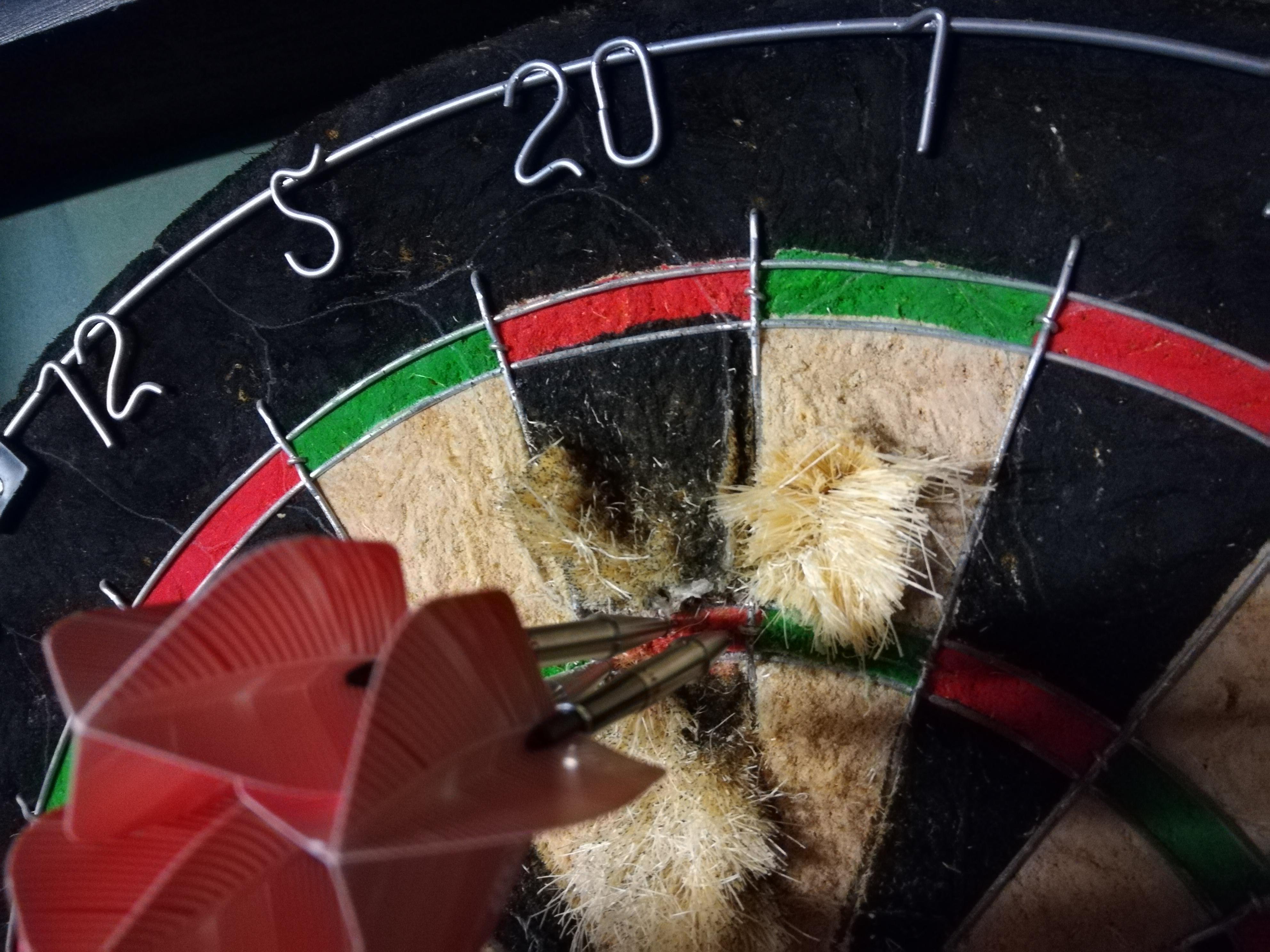 I finally hit the hardest shot in darts!!!!! Darts