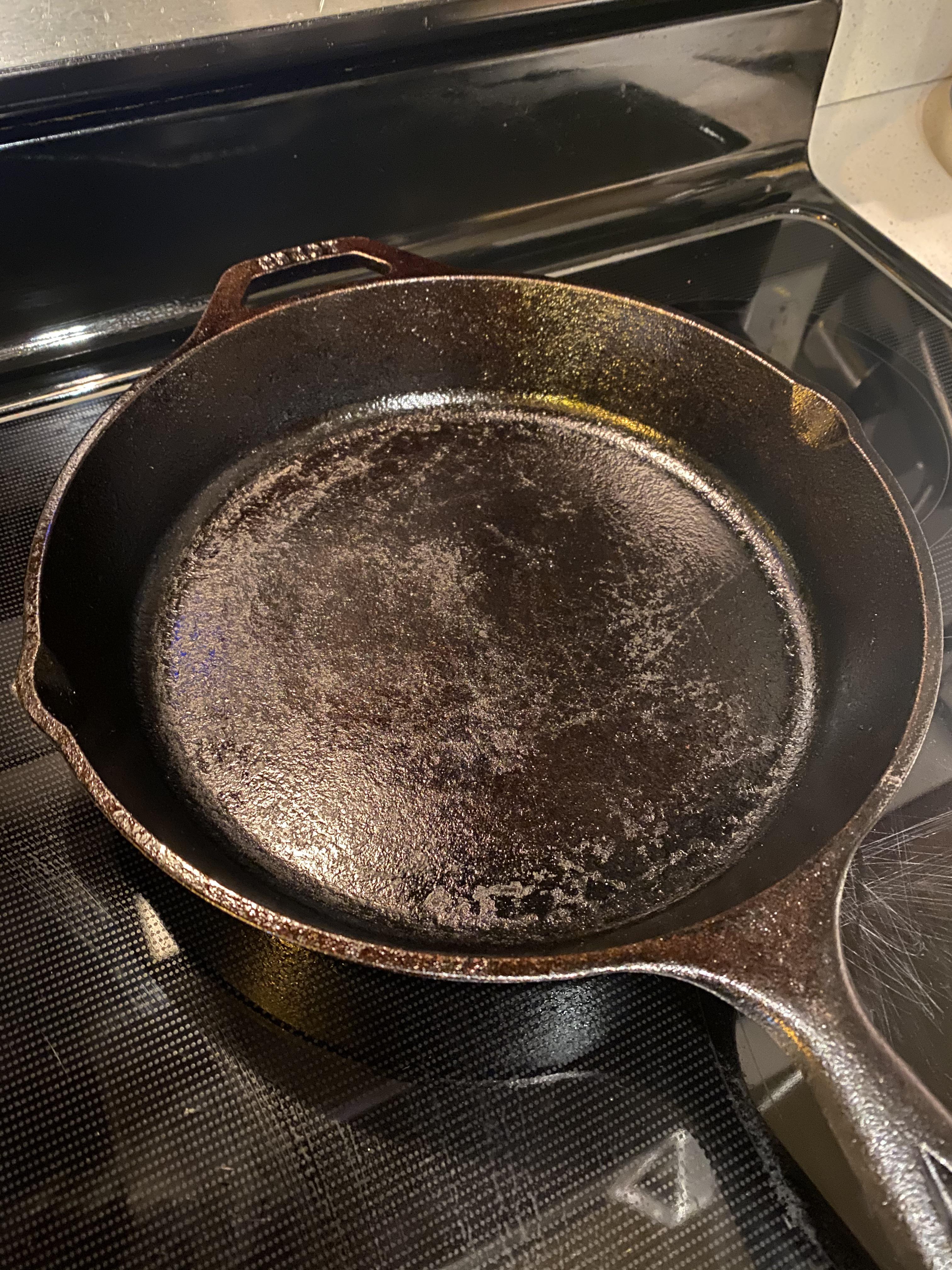 What is the discoloration mean here? Is it the bare metal?I used a