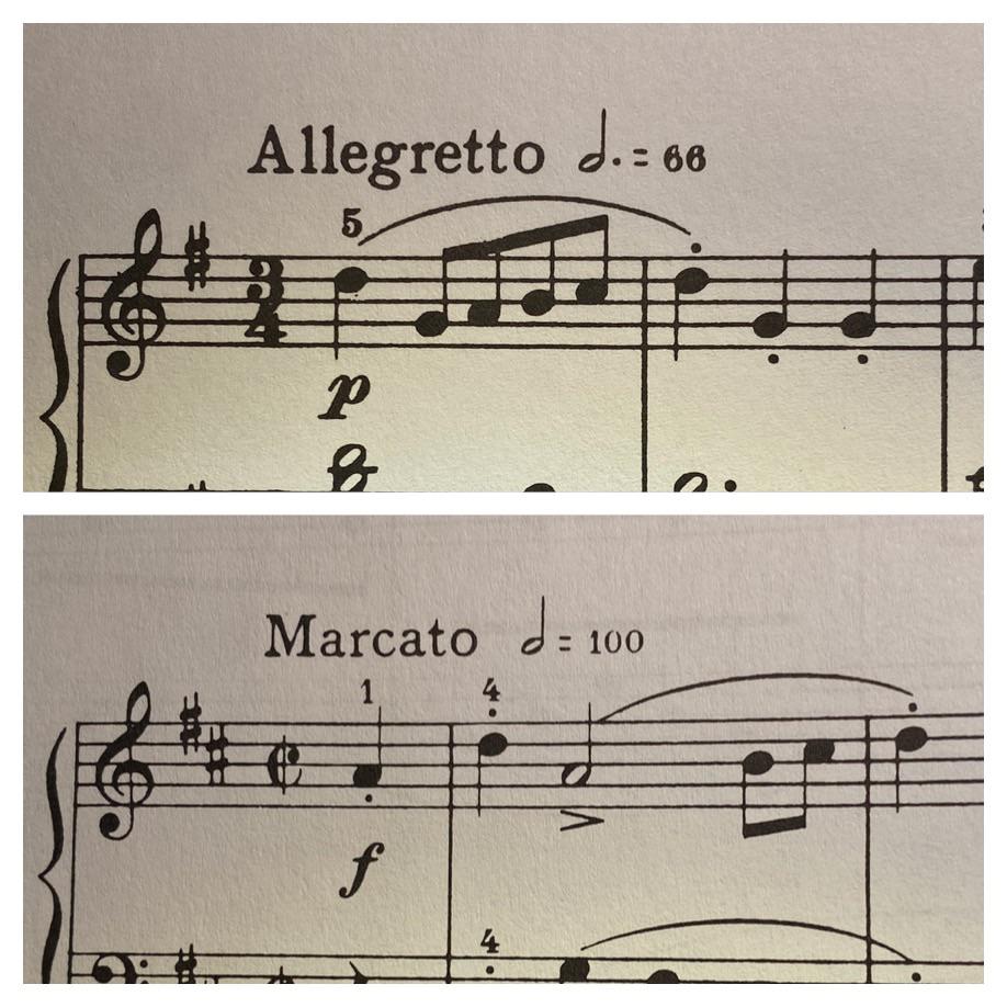 How should I set my metronome for these pieces? r/pianolearning