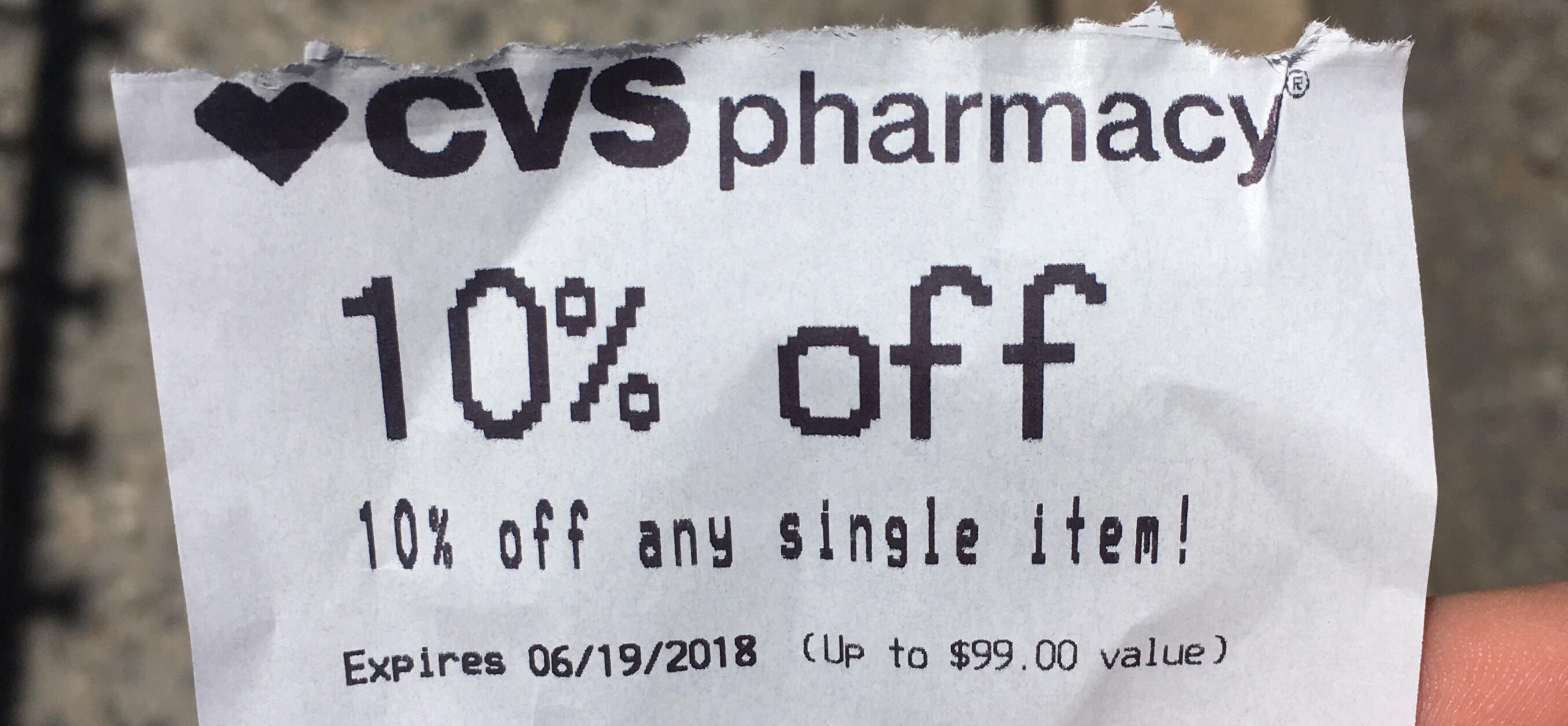 Cvs gave a “10 off” coupon instead of extra bucks so it’s worth less