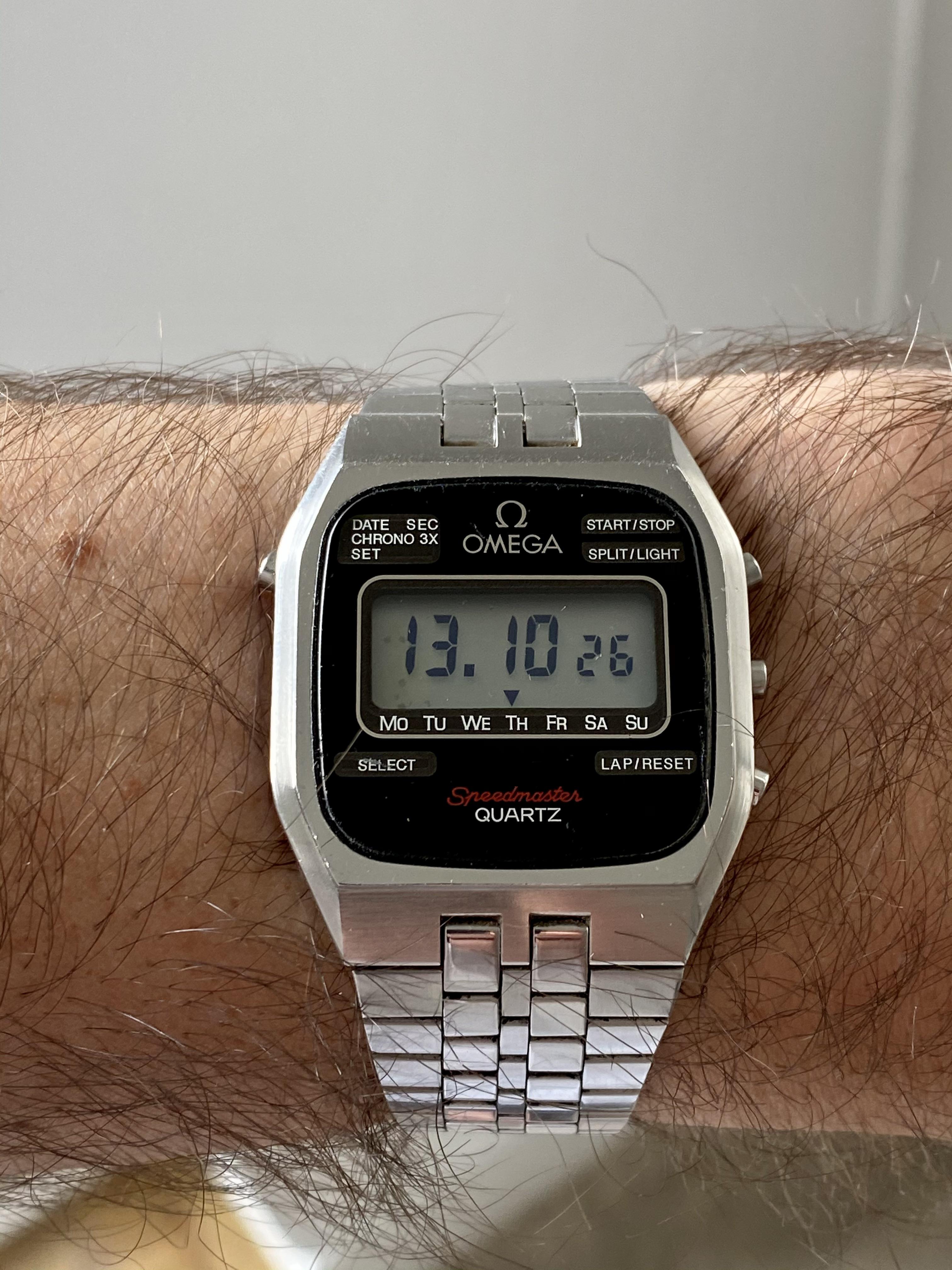 [Omega] Speedmaster, Quartz, 197778 r/Watches