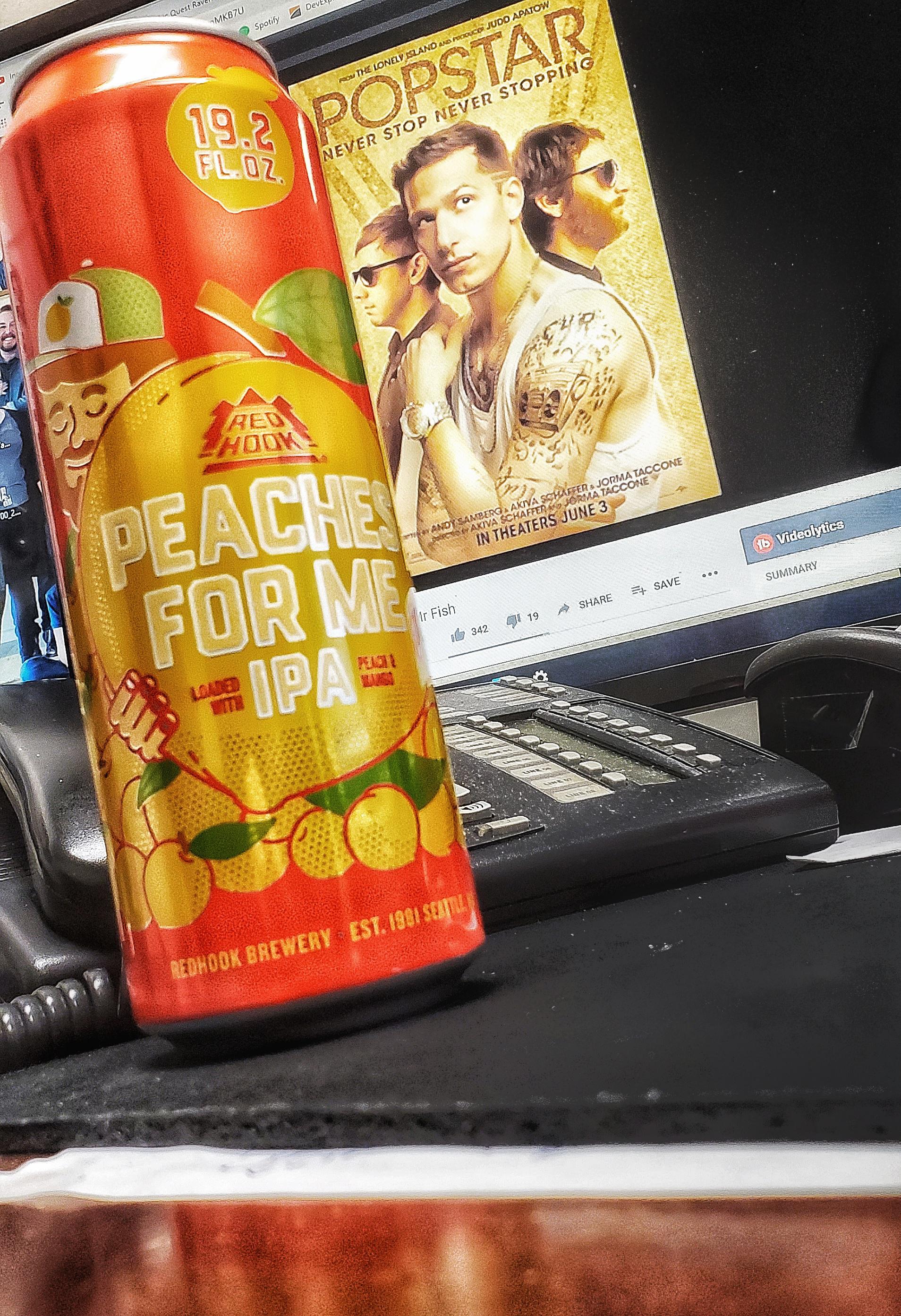 Red Hook Peaches For Me IPA r/beerporn