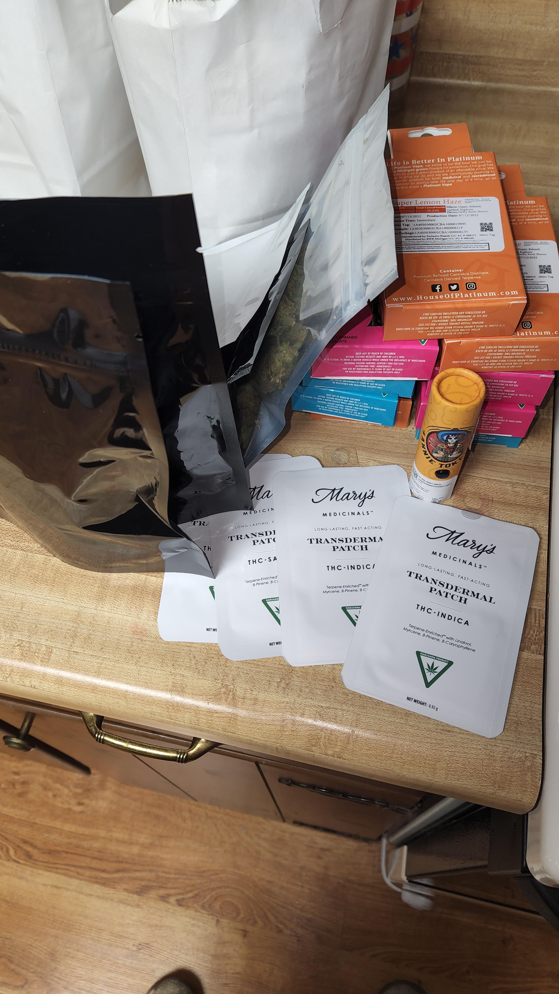 I've always loved the patches. I decided to go with the platinum carts