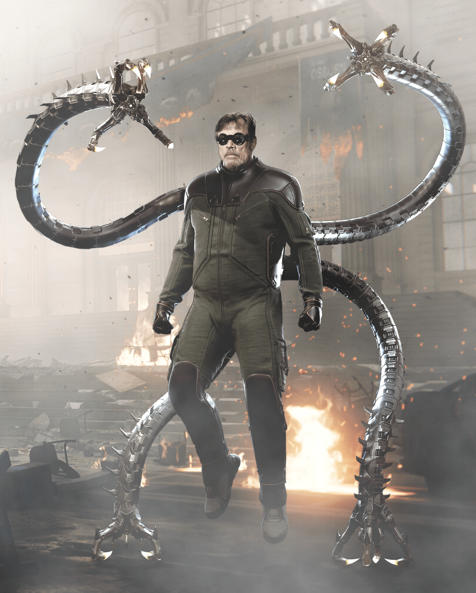 Mark Hamill as Doctor Octopus (OC) Spiderman
