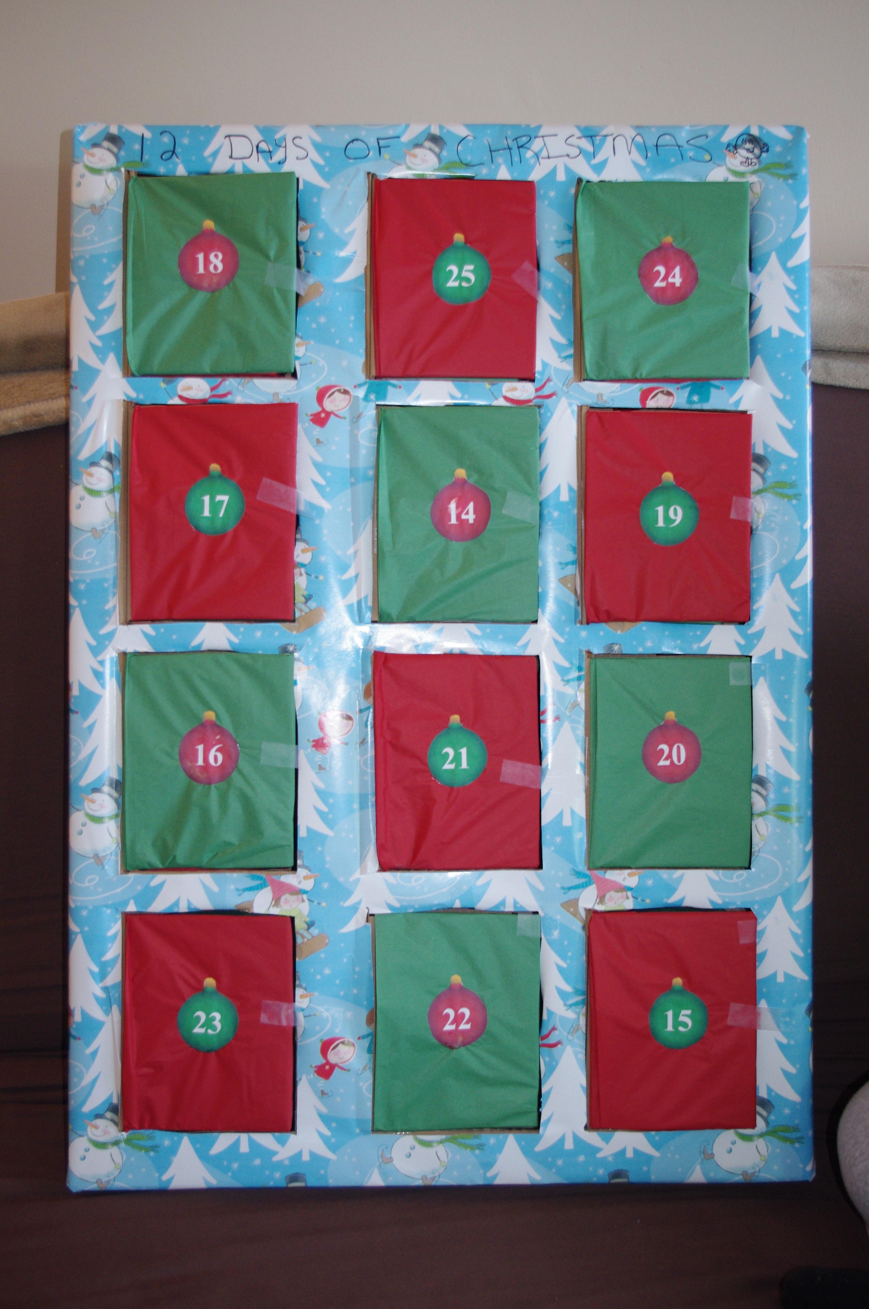 Funko Advent Calendar I made in 2013, looking through old Christmas