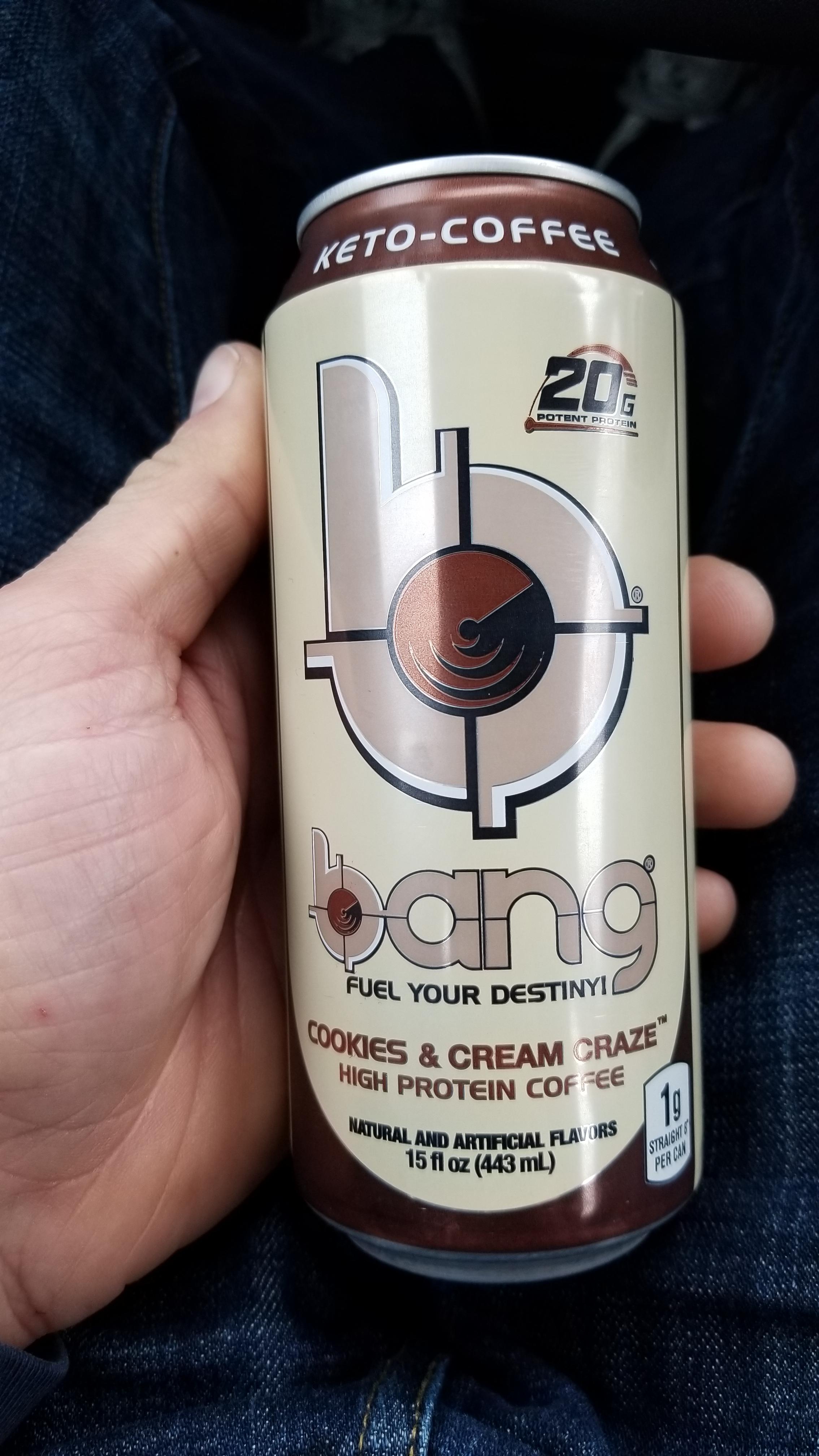 Tried this bang cookies and cream today r/energydrinks