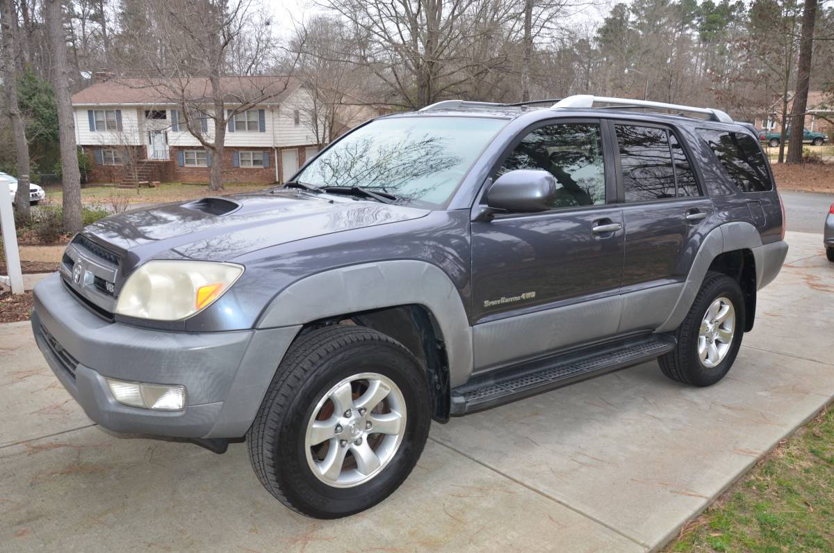 First 4runner. 03 Sport Edition V8 4WD. 217k miles with impeccable