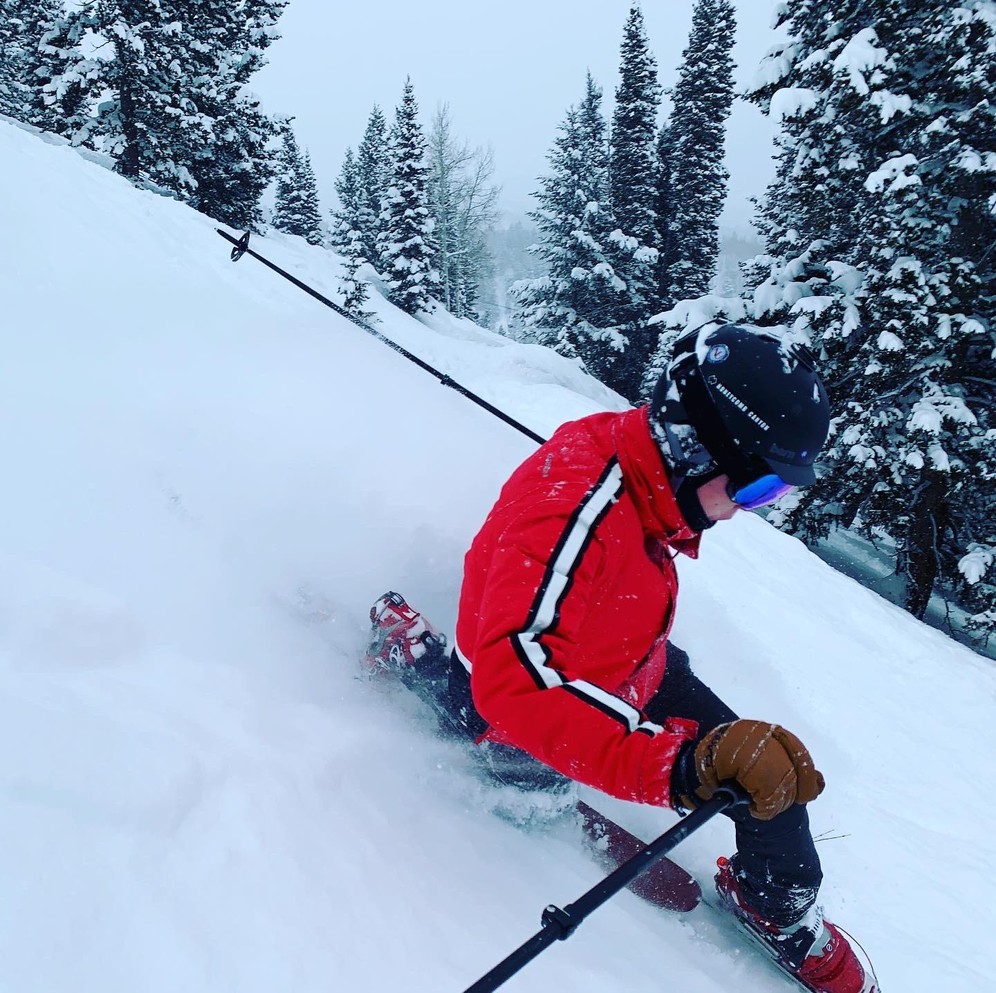 powder day r/telemark