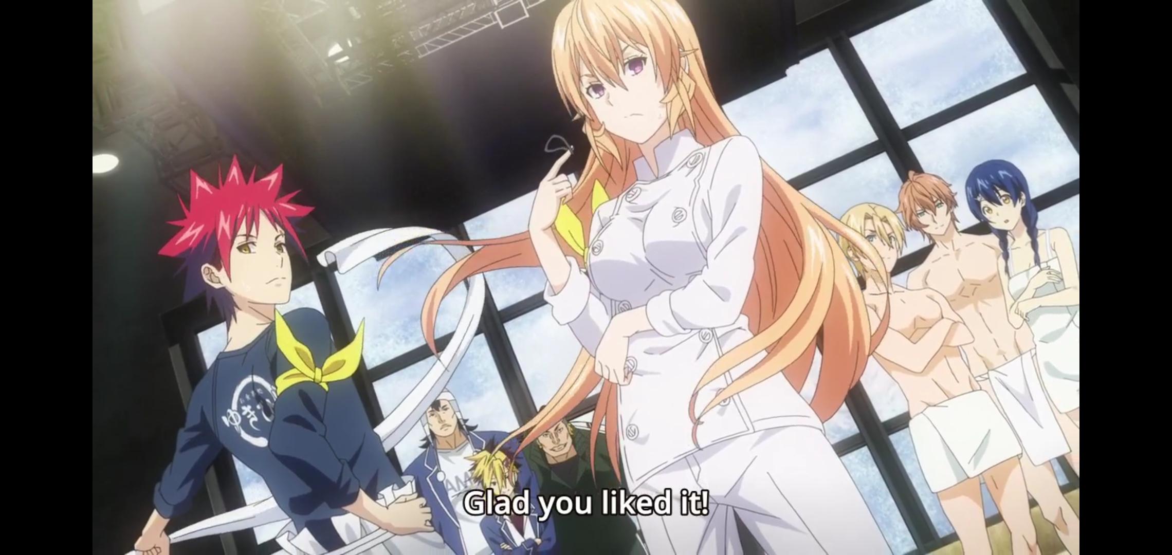 This one scene...... 😊 : ShokugekiNoSoma