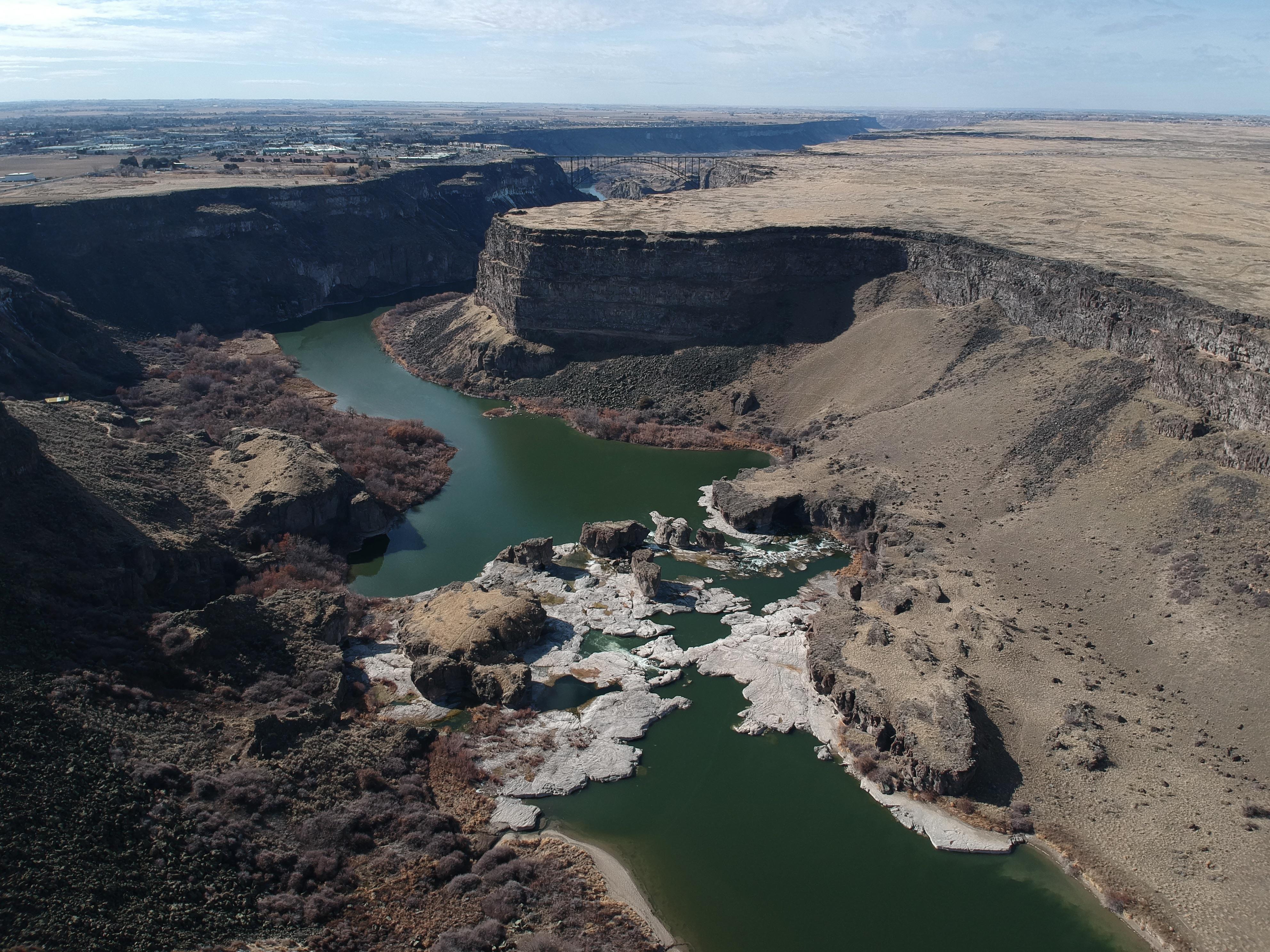 Snake River Canyon. Twin Falls, Idaho. r/DJISpark