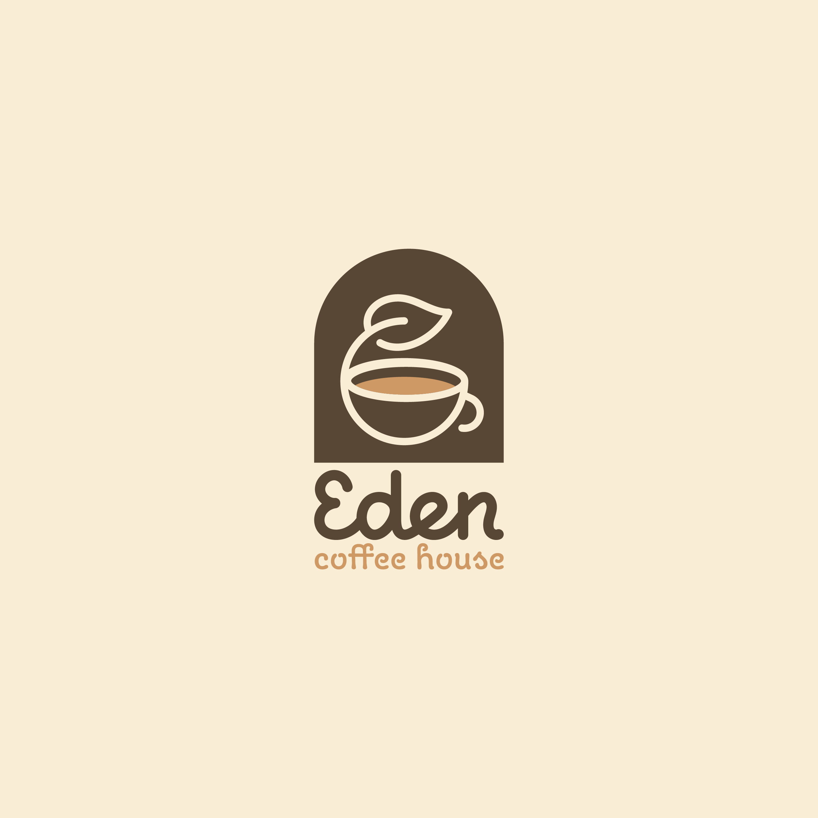 Eden Coffee Shop Details in the comment. AdobeIllustrator