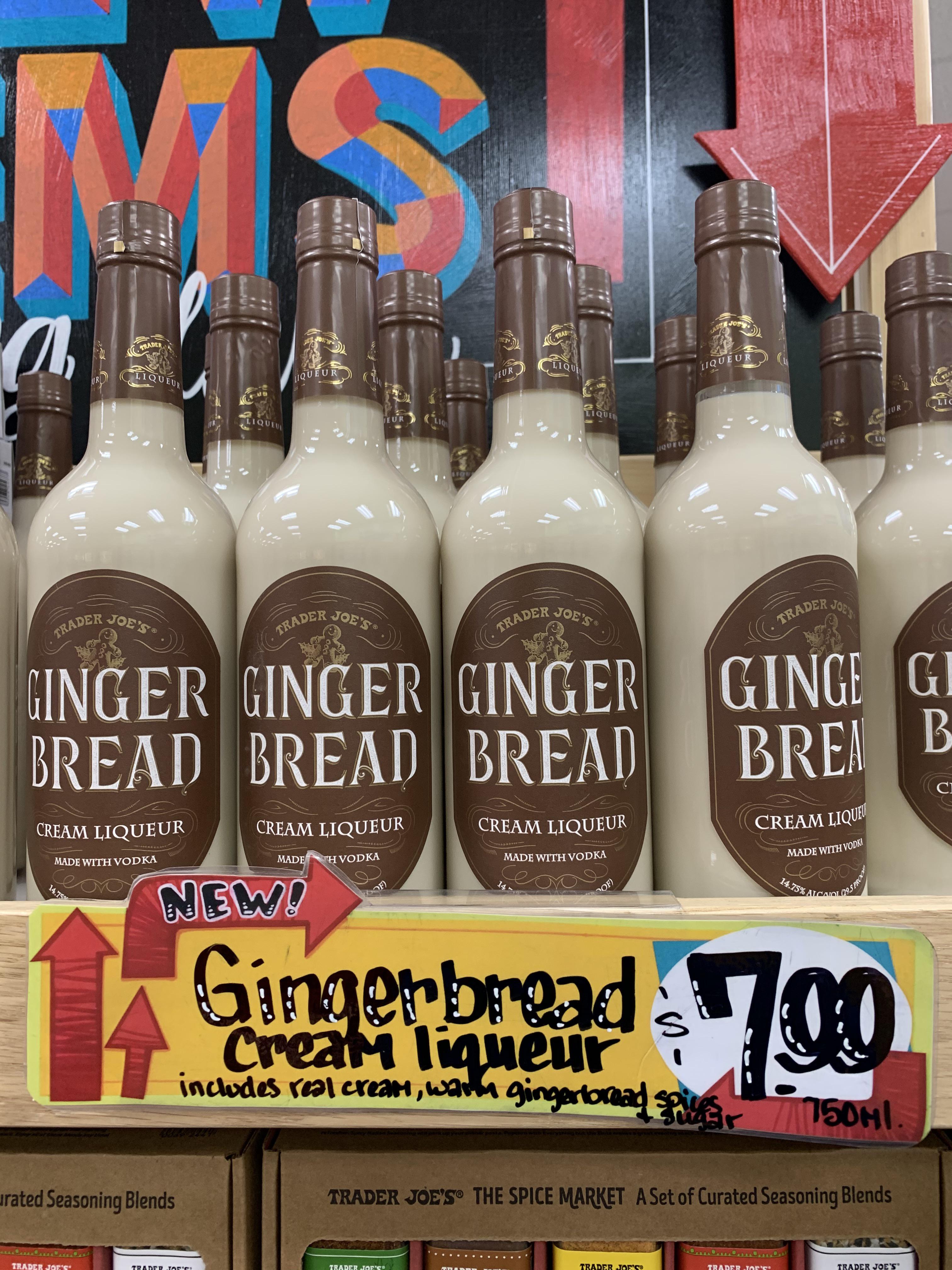 NEW Gingerbread Cream Liqueur r/traderjoes
